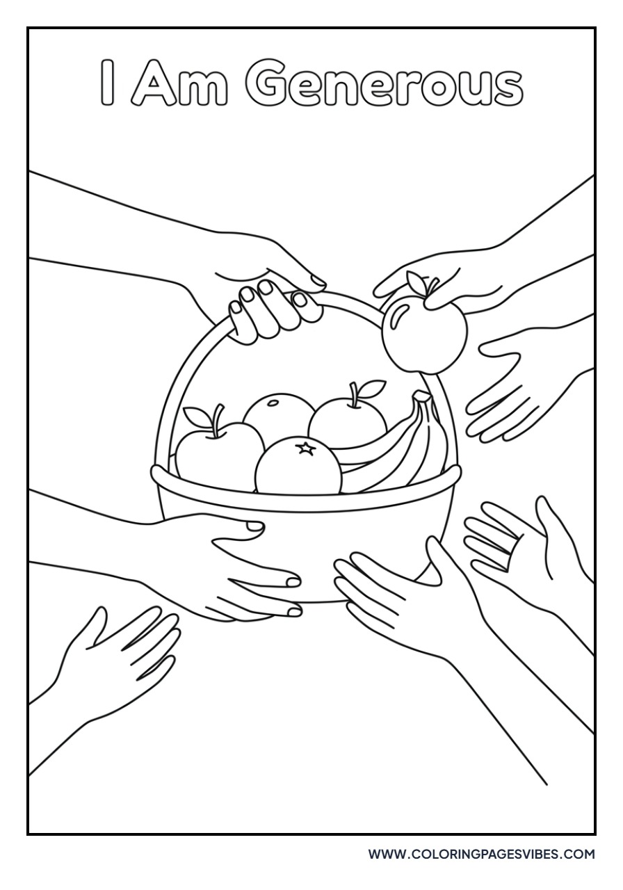 I Am Generous Hands