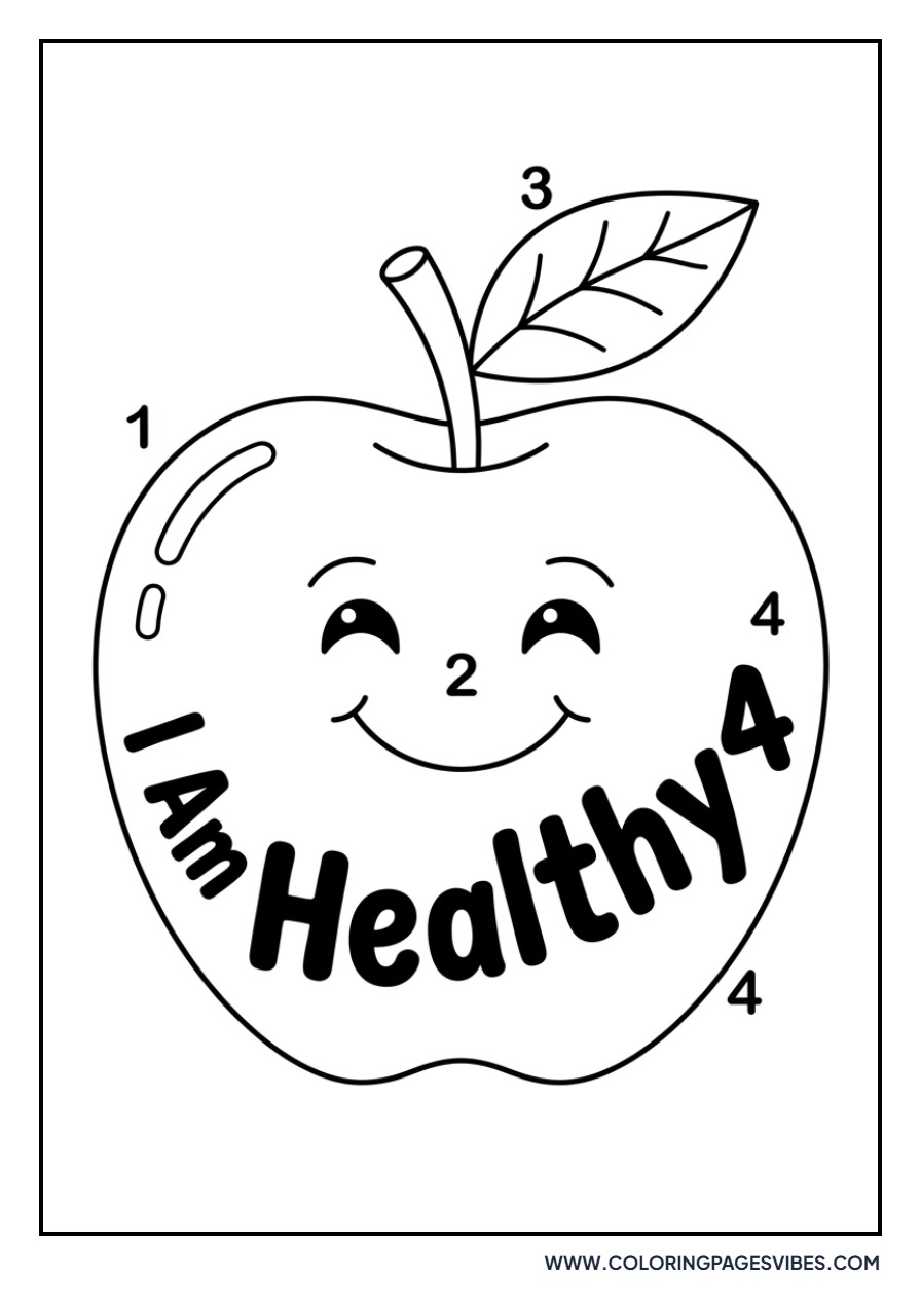 I Am Healthy Apple