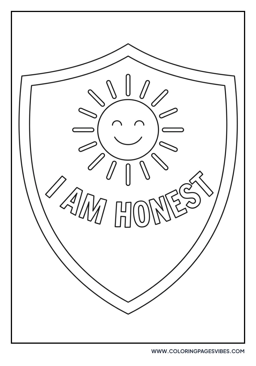 I Am Honest Shield