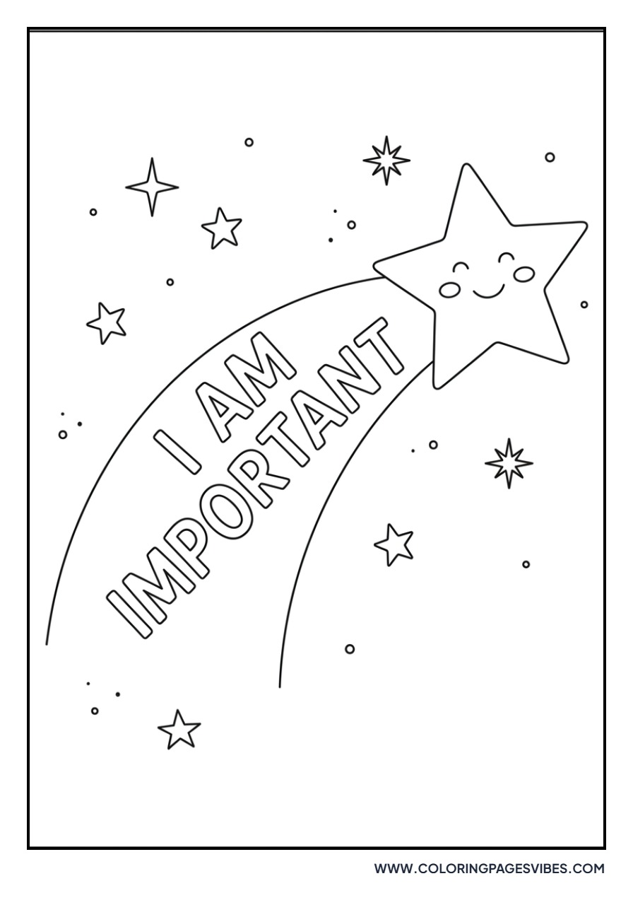 I Am Important Star