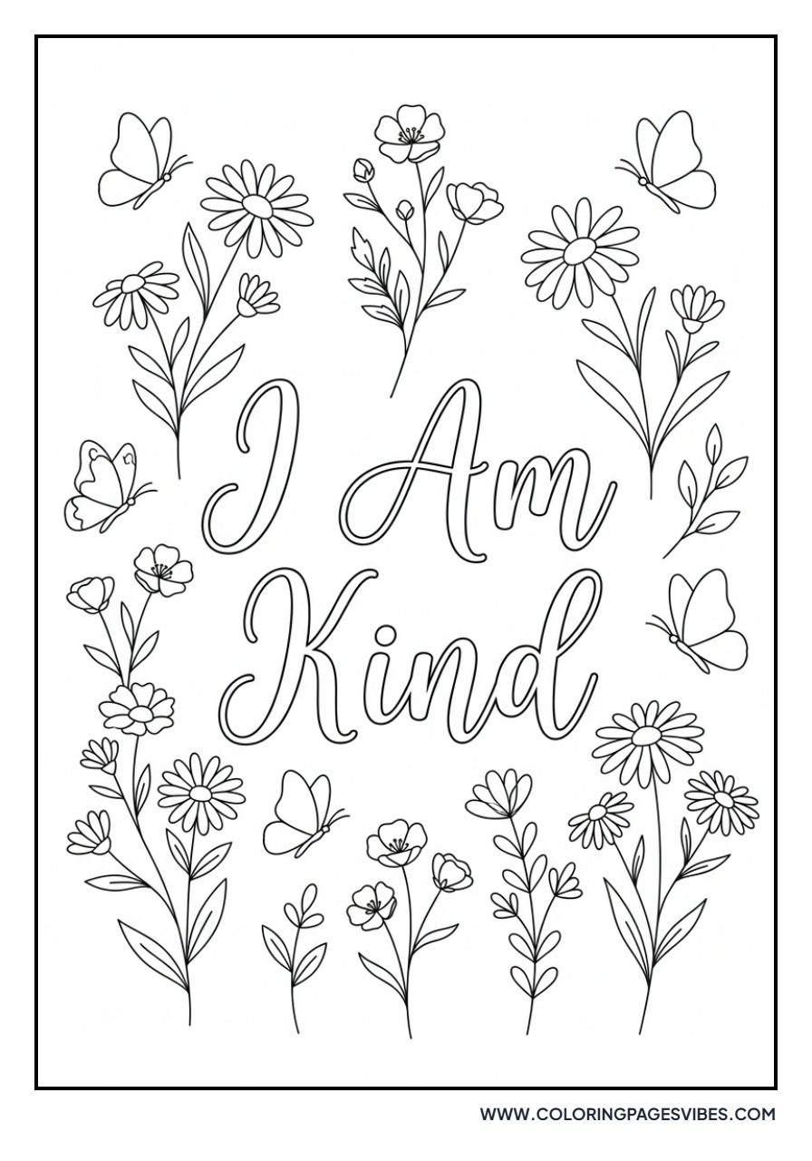 I Am Kind Flowers