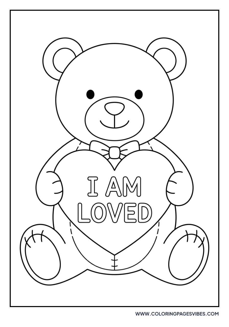 I Am Loved Teddy Bear