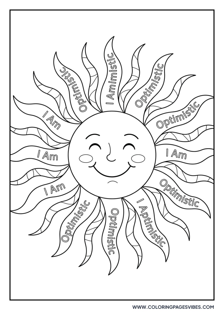 I Am Optimistic Sun