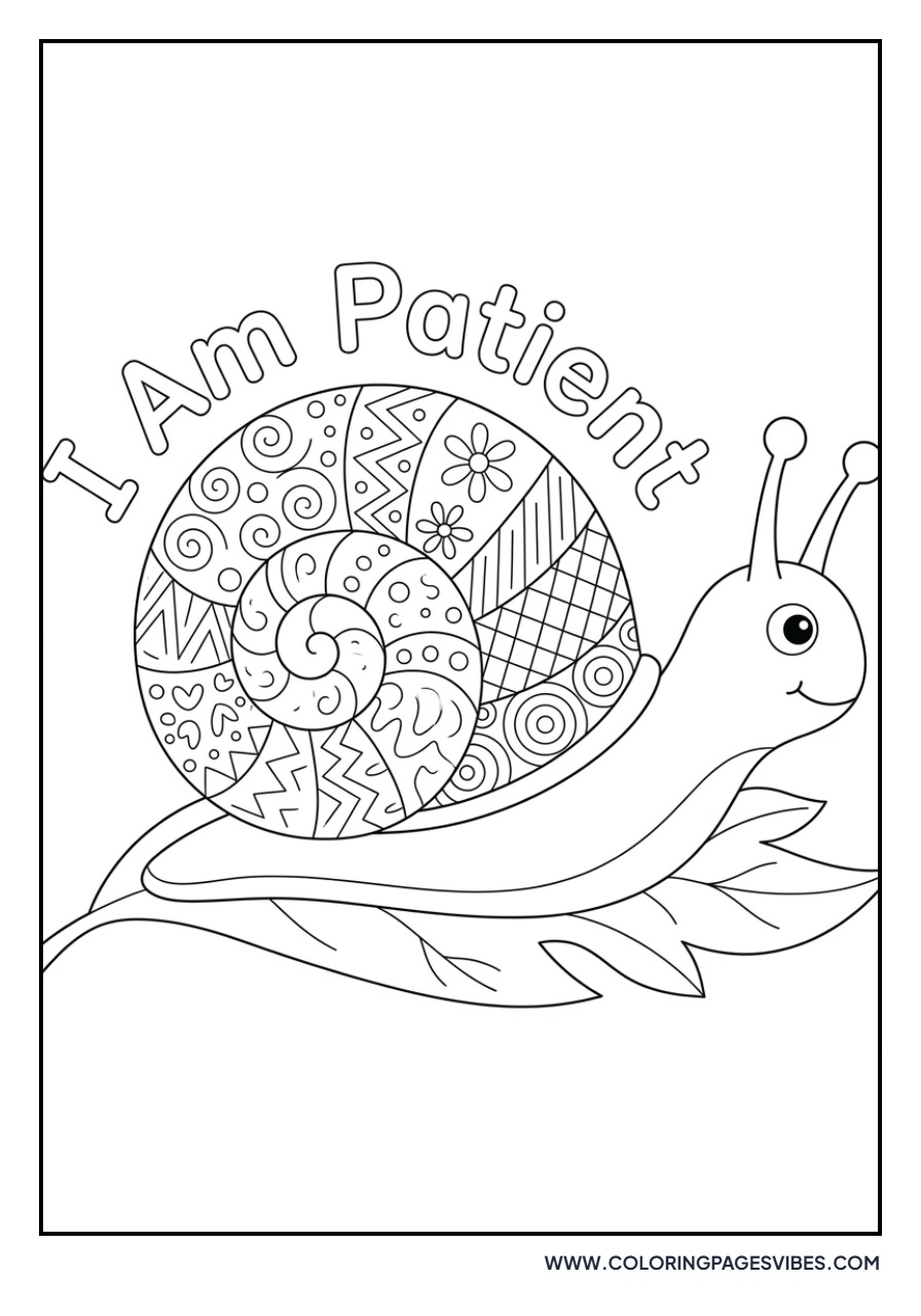 I Am Patient Snail