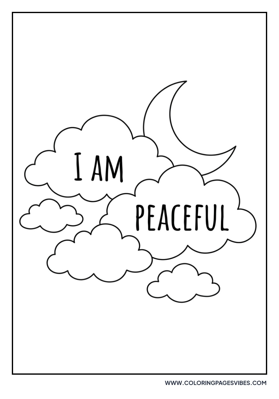 I Am Peaceful Cloud