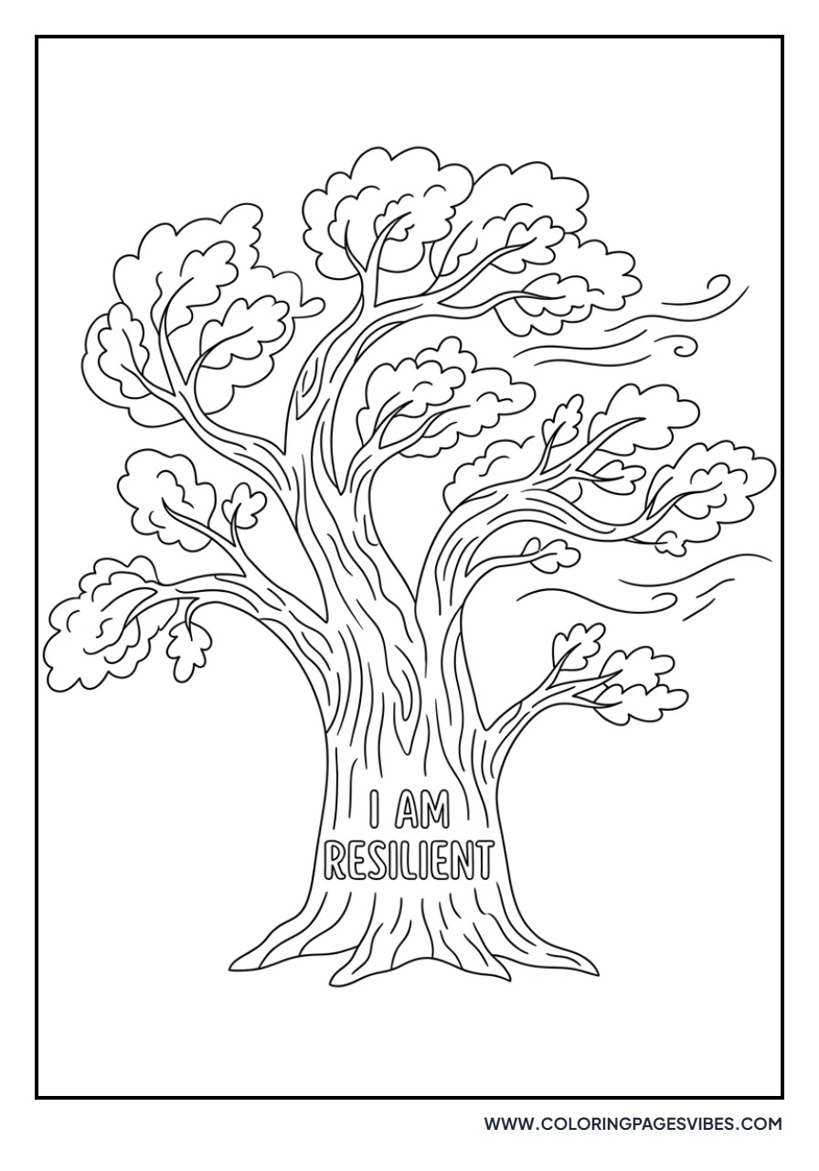 I Am Resilient Tree