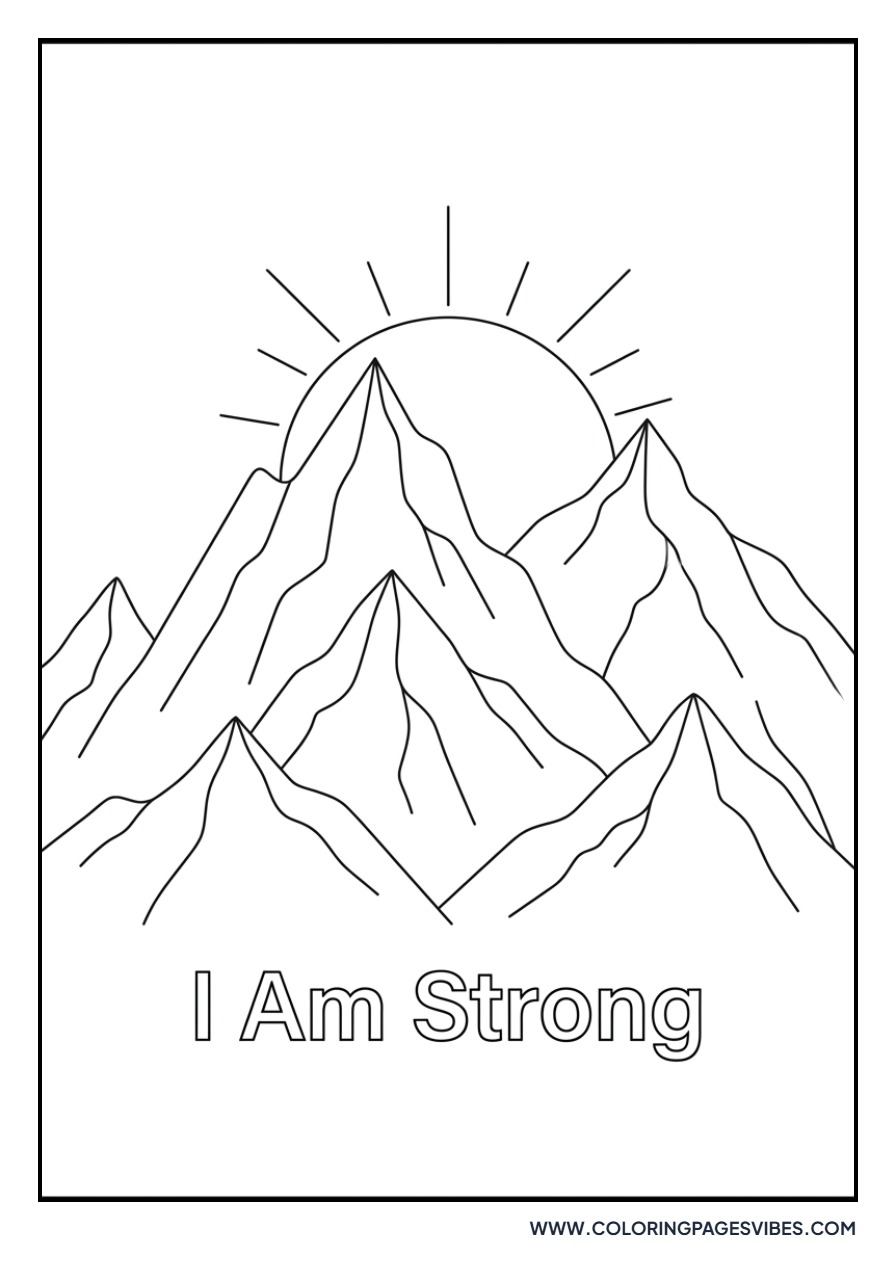 I Am Strong Mountain