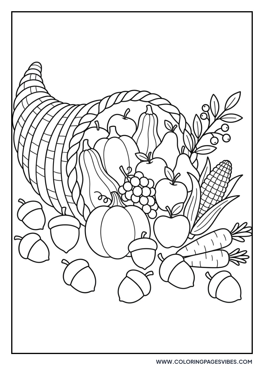 Acorn and Cornucopia