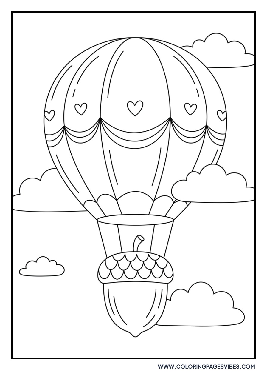 Acorn Hot Air Balloon
