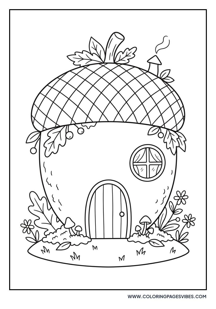 Acorn House for a Fairy