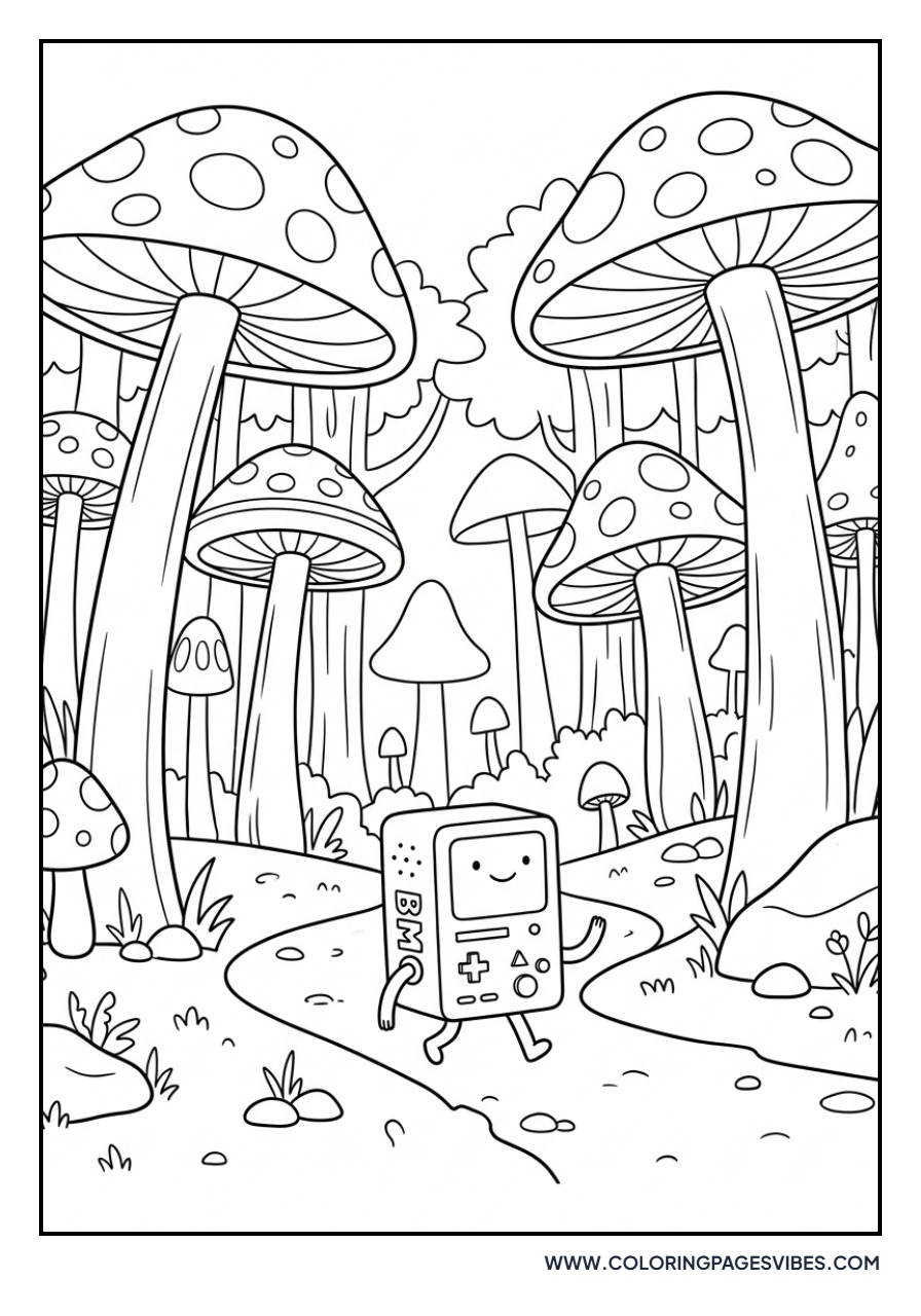 BMO Lost in Forest