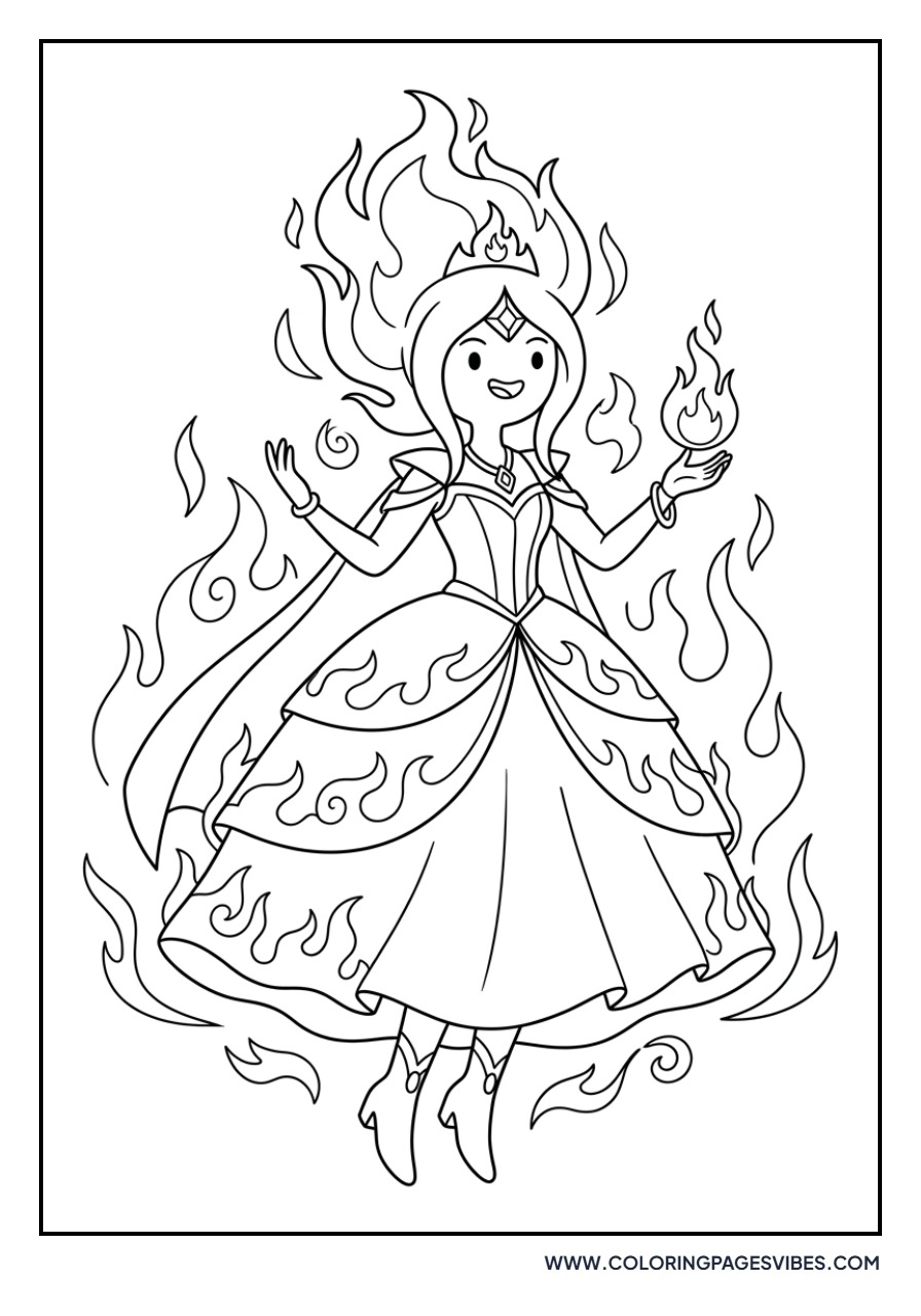Flame Princess Glowing