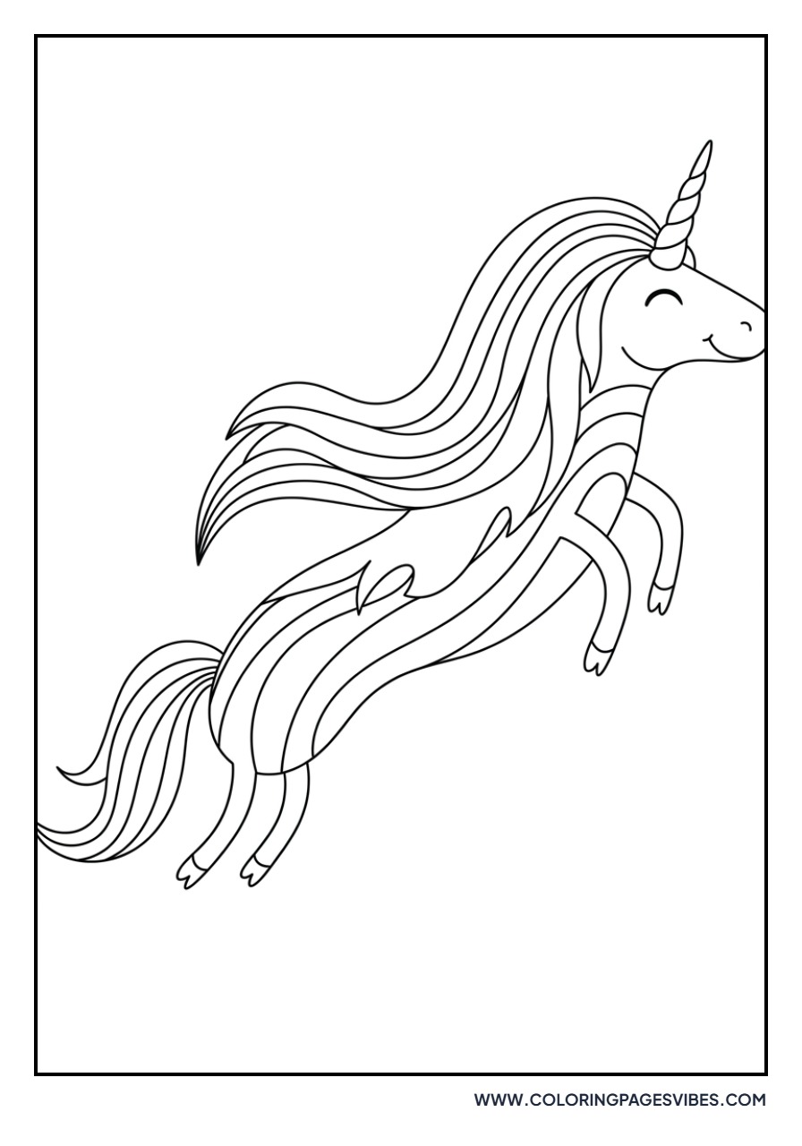 Lady Rainicorn Flying