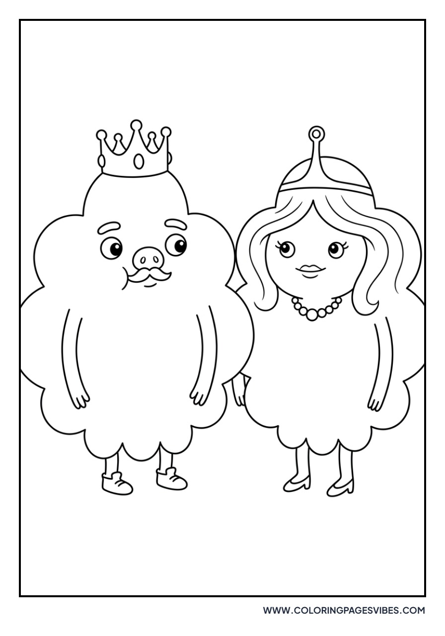 Lumpy Space King and Queen