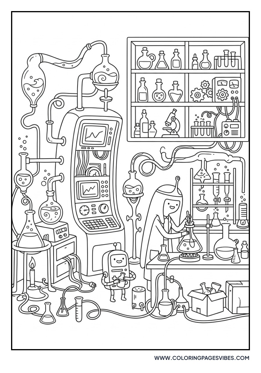 Princess Bubblegum's Laboratory