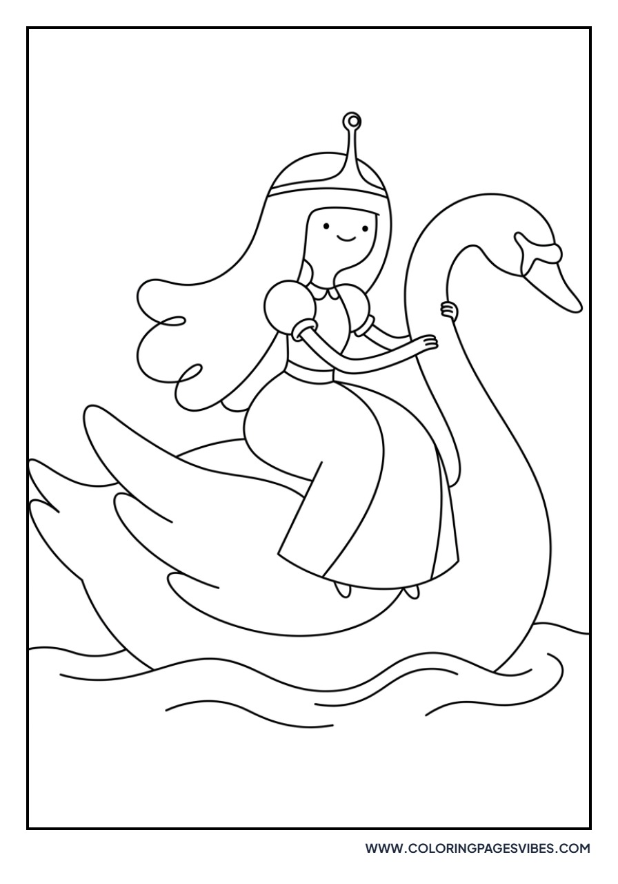 Princess Bubblegum's Swan