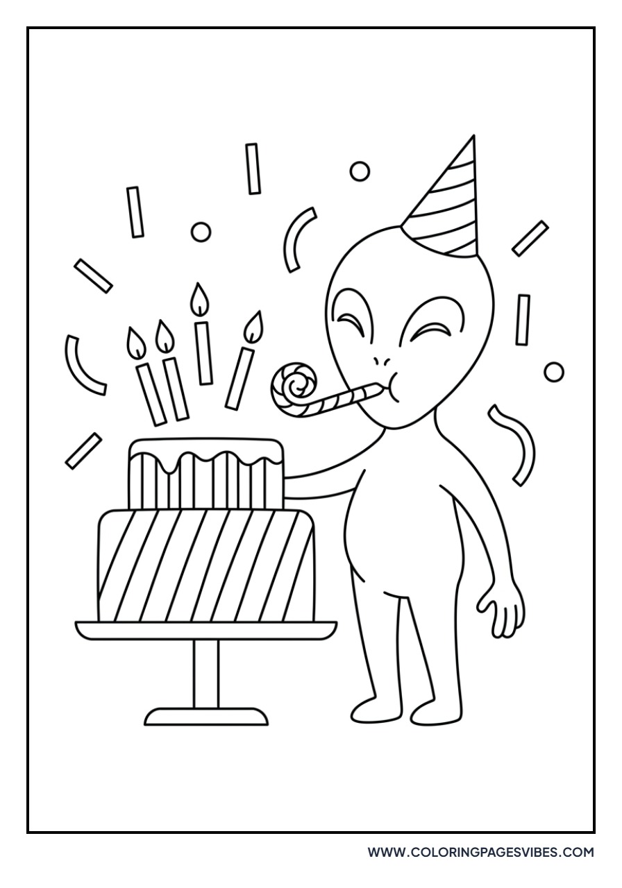 Alien Birthday Party