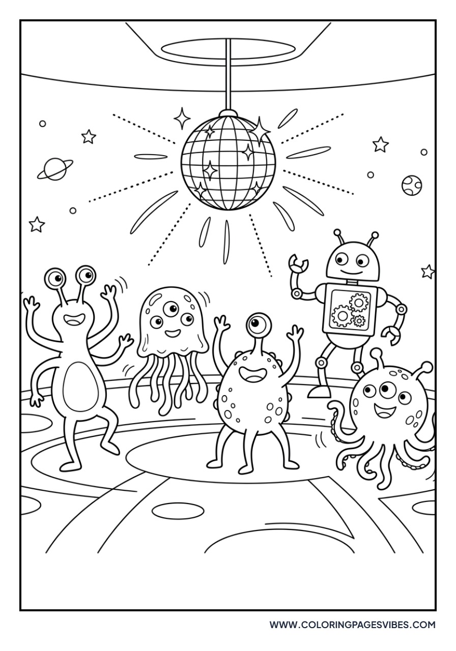 Alien Disco Party