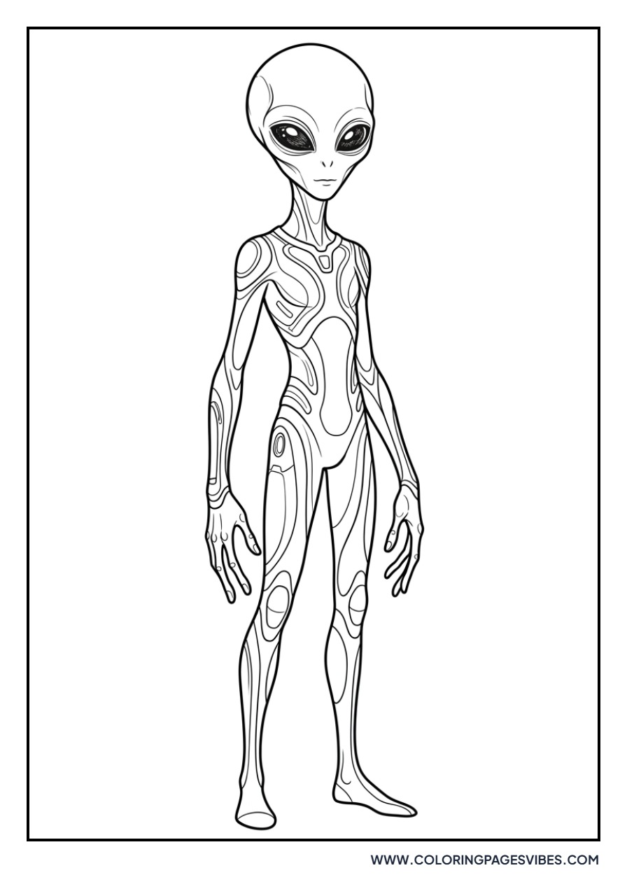 Tall Slender Alien