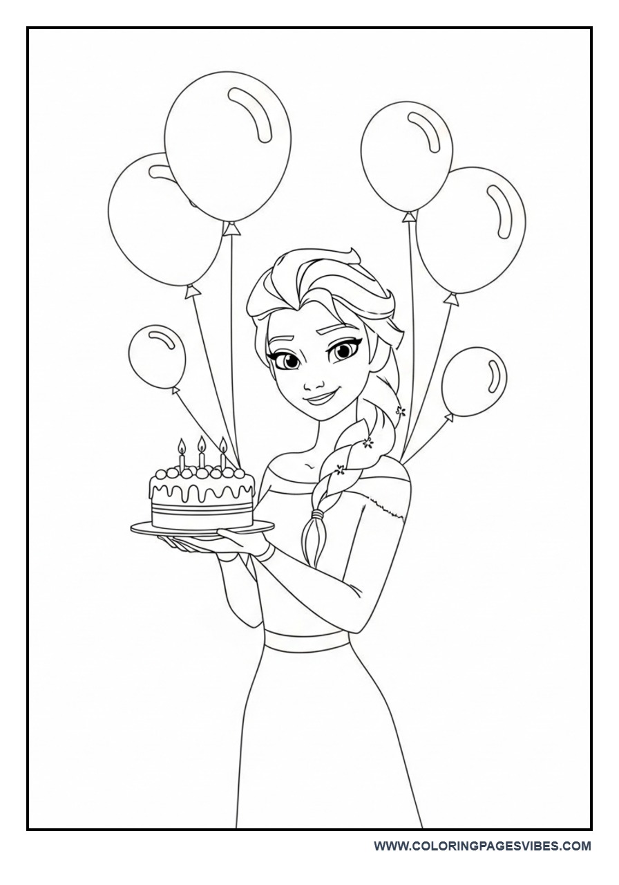 Elsa Birthday Celebration