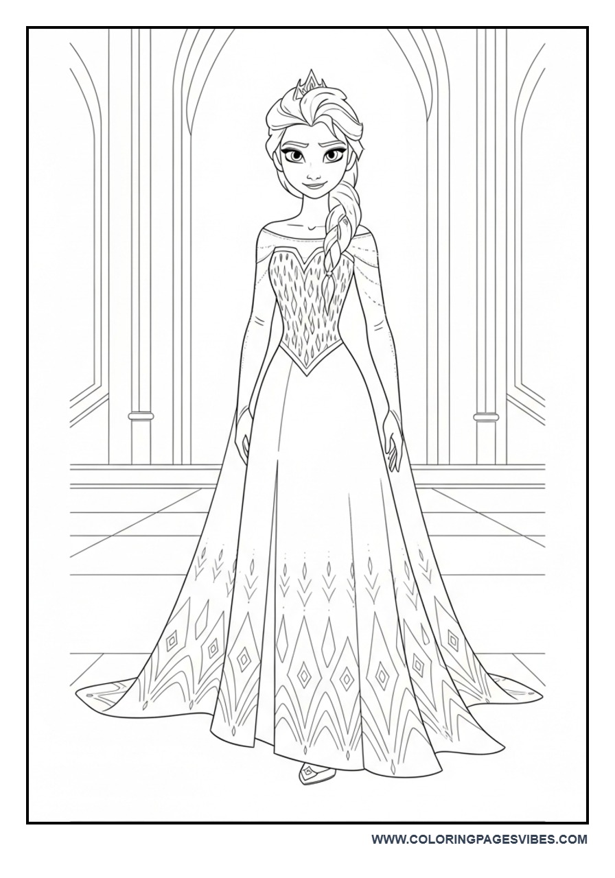 Elsa Coronation Dress