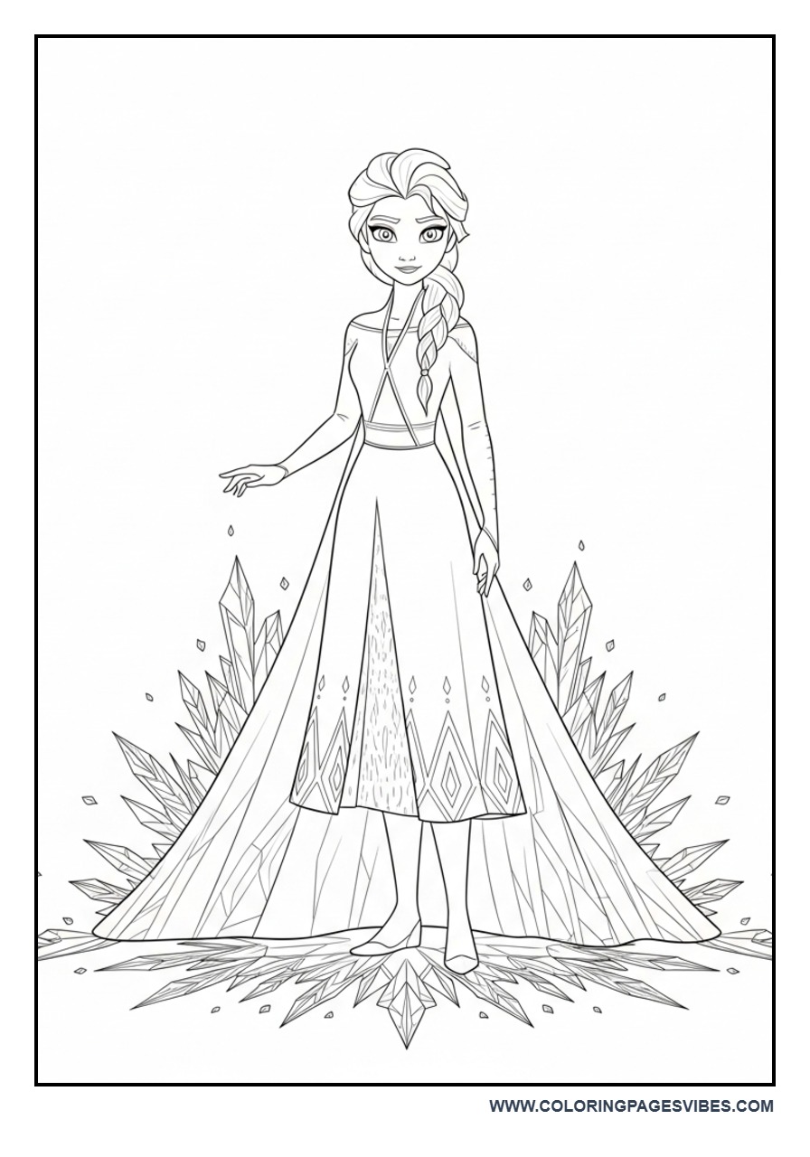 Elsa Ice Magic Ground Effect