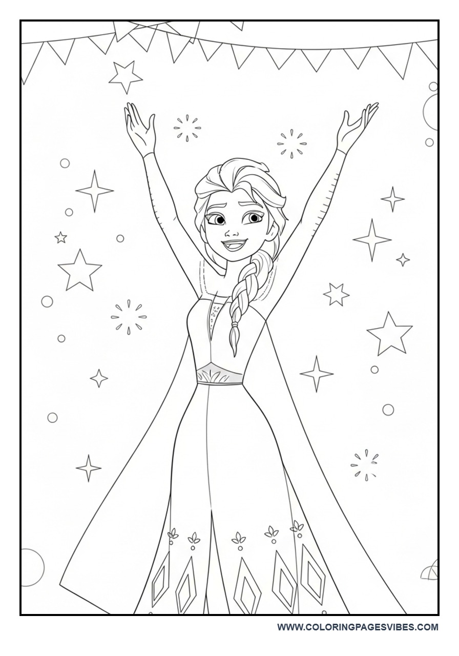 Elsa New Year Celebration
