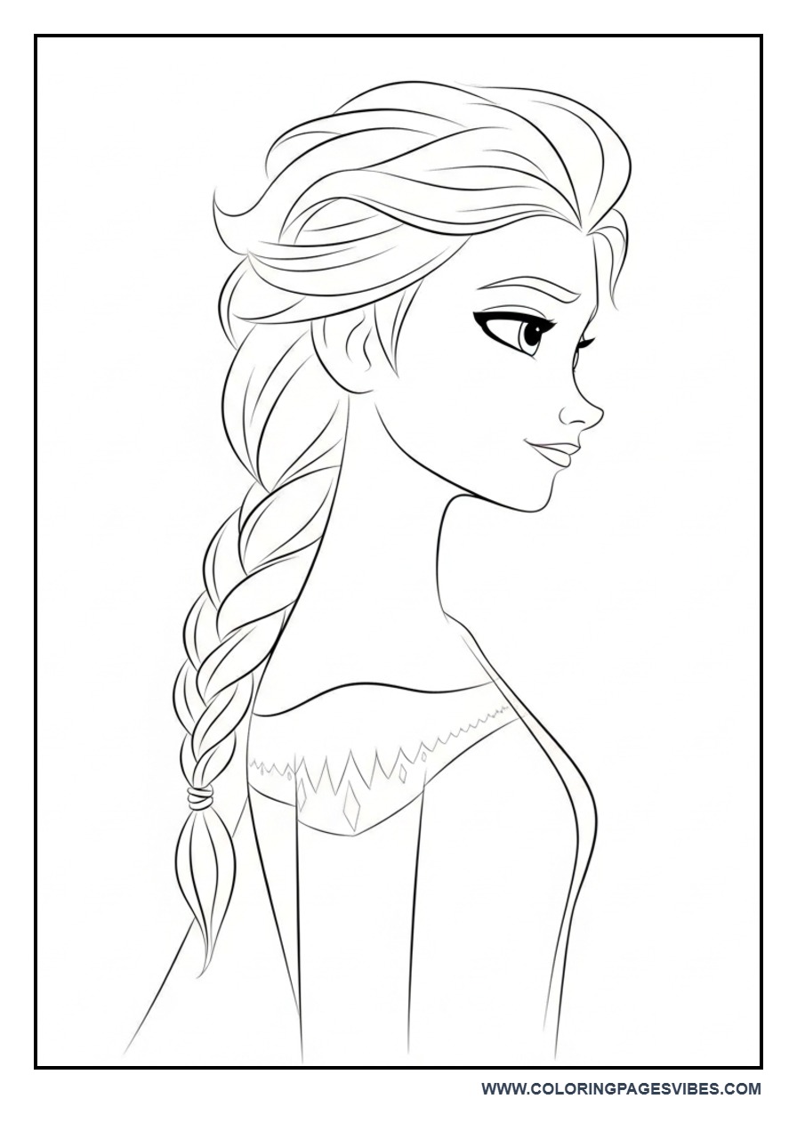Elsa Side Profile