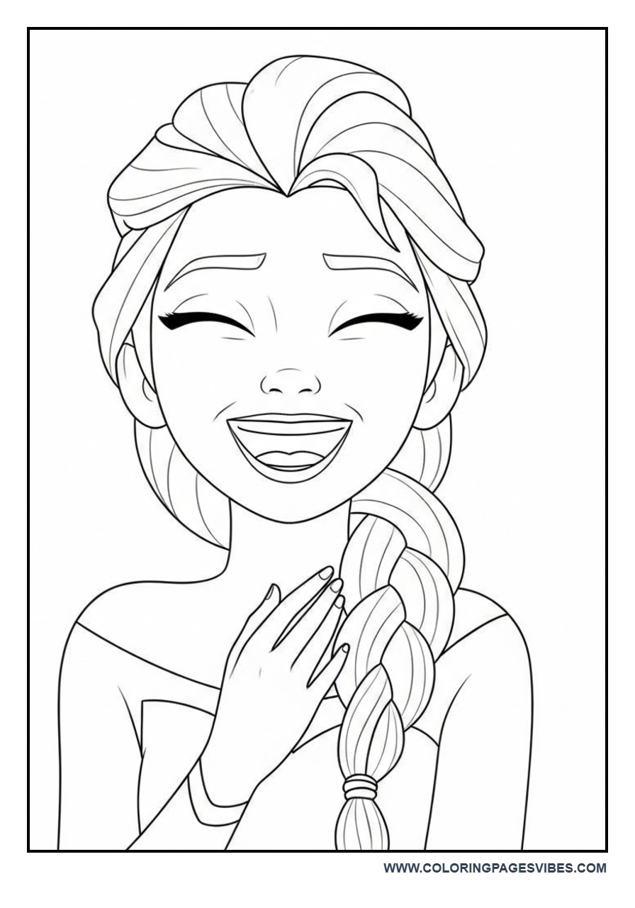 Happy Elsa Laughing