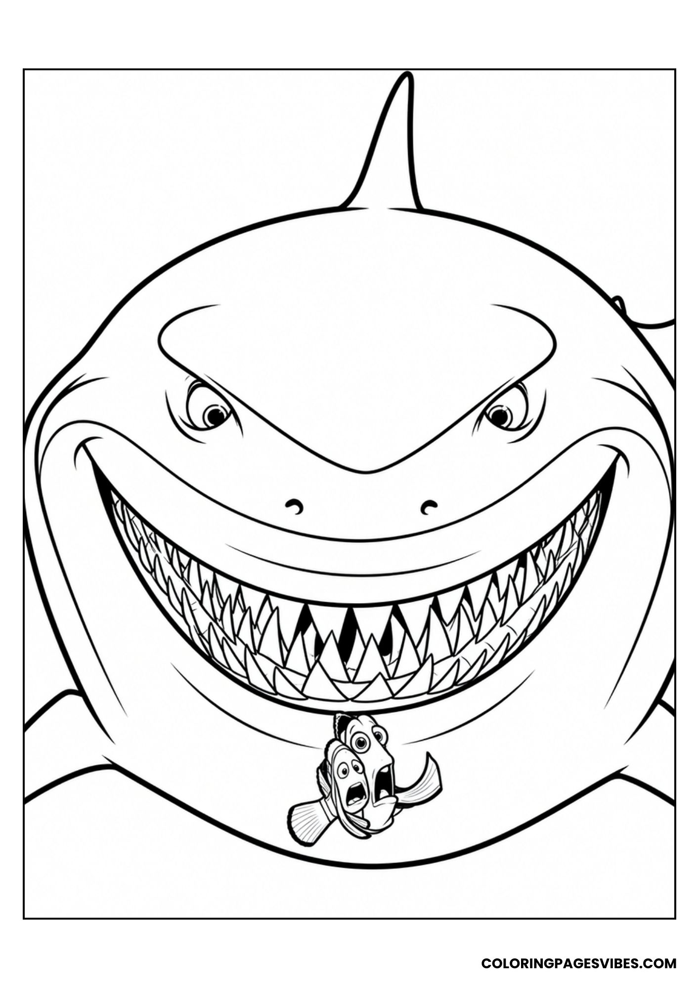 Bruce Grinning at Marlin and Dory