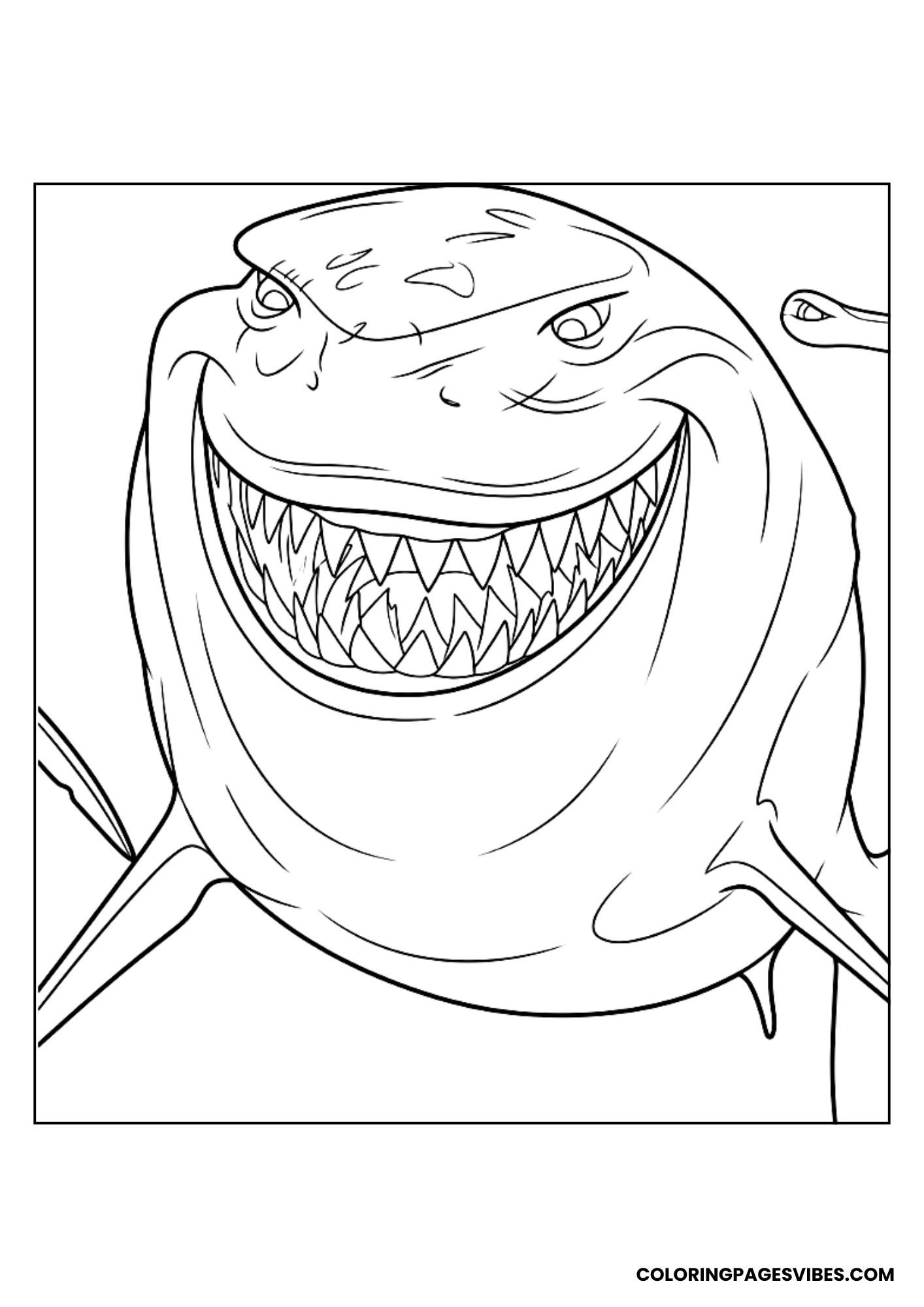 Bruce Grinning Shark