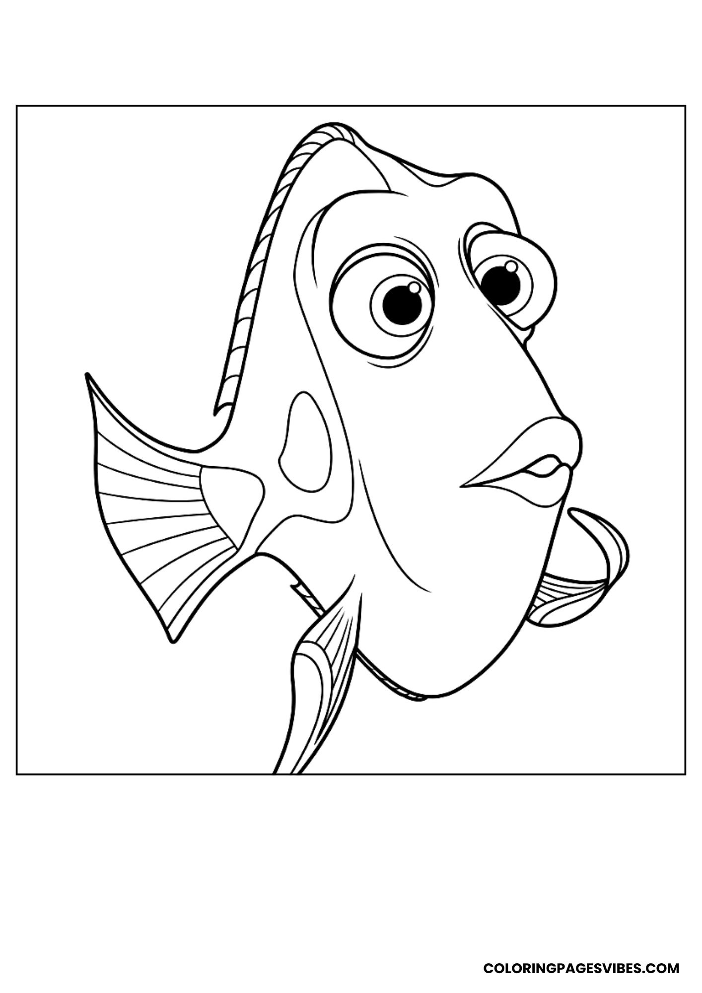 Curious Dory Portrait