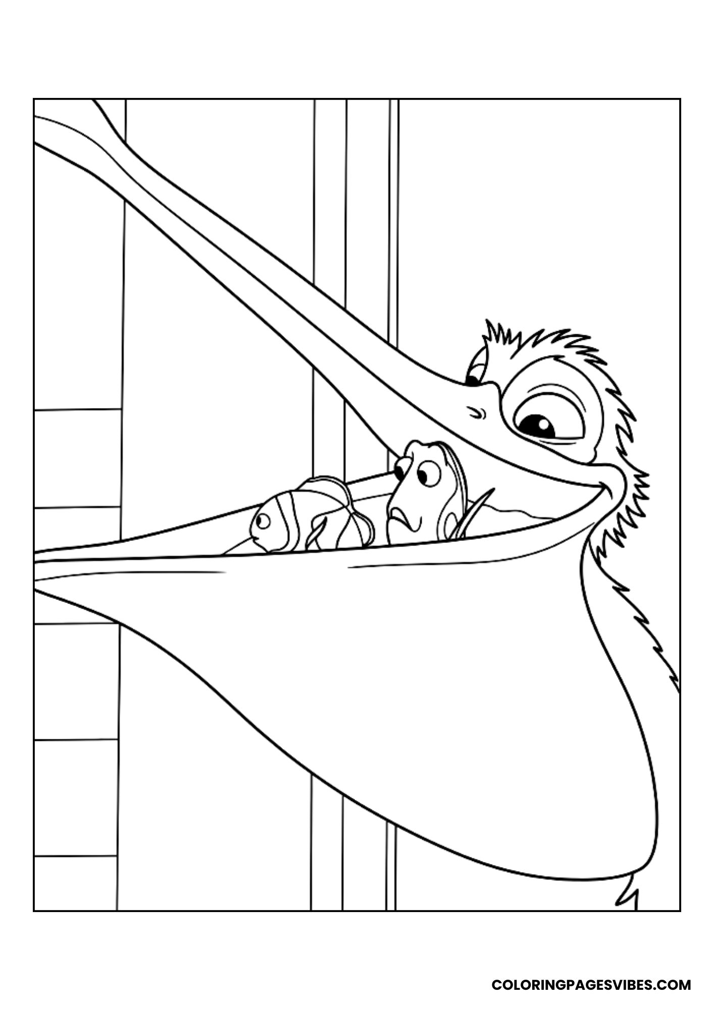 Marlin and Dory in Nigel Beak
