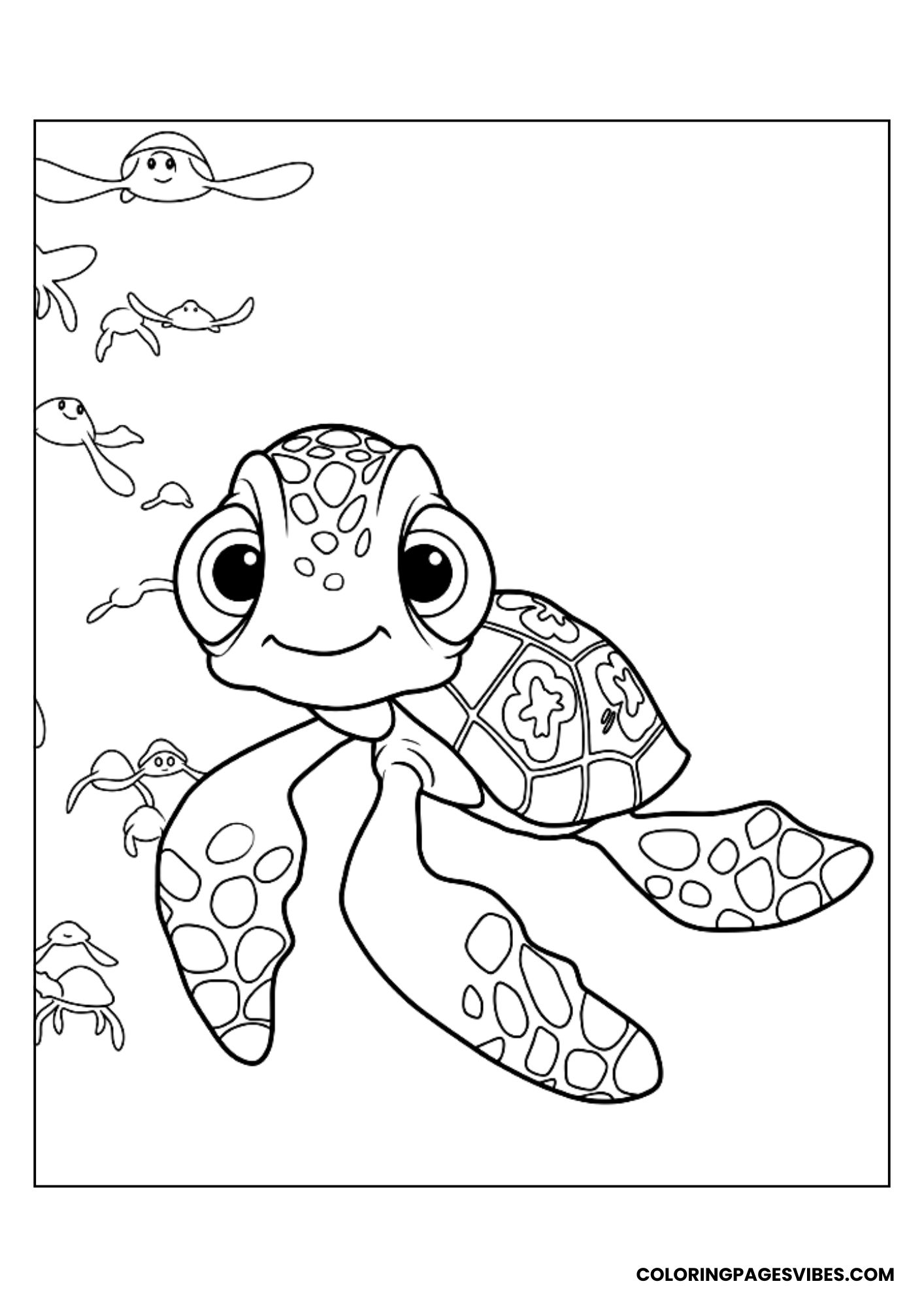 Squirt the Sea Turtle
