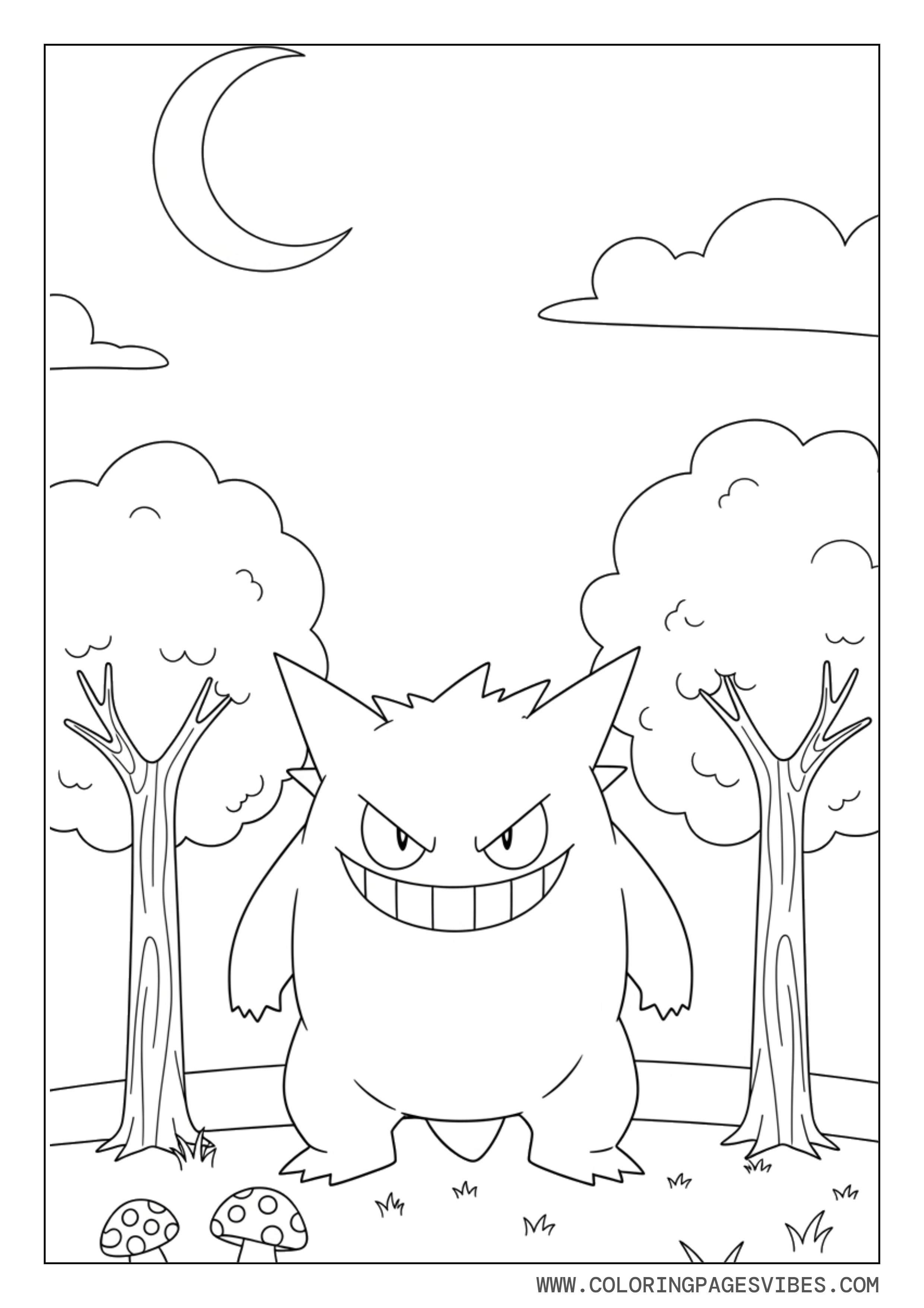 Spooky Forest Gengar
