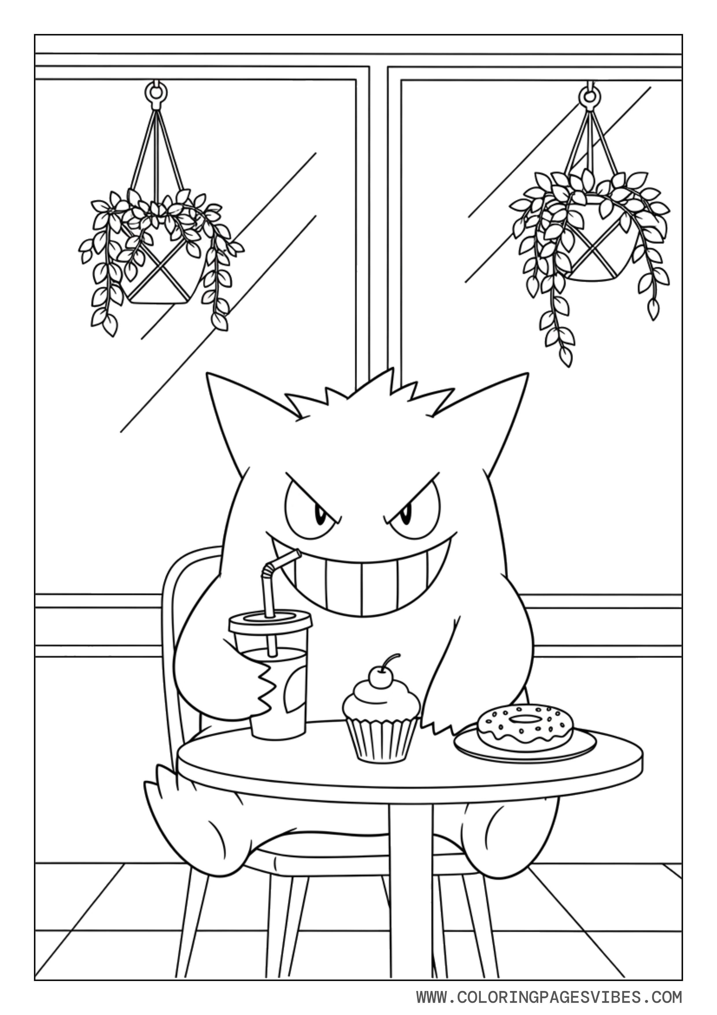 Café Treat Gengar