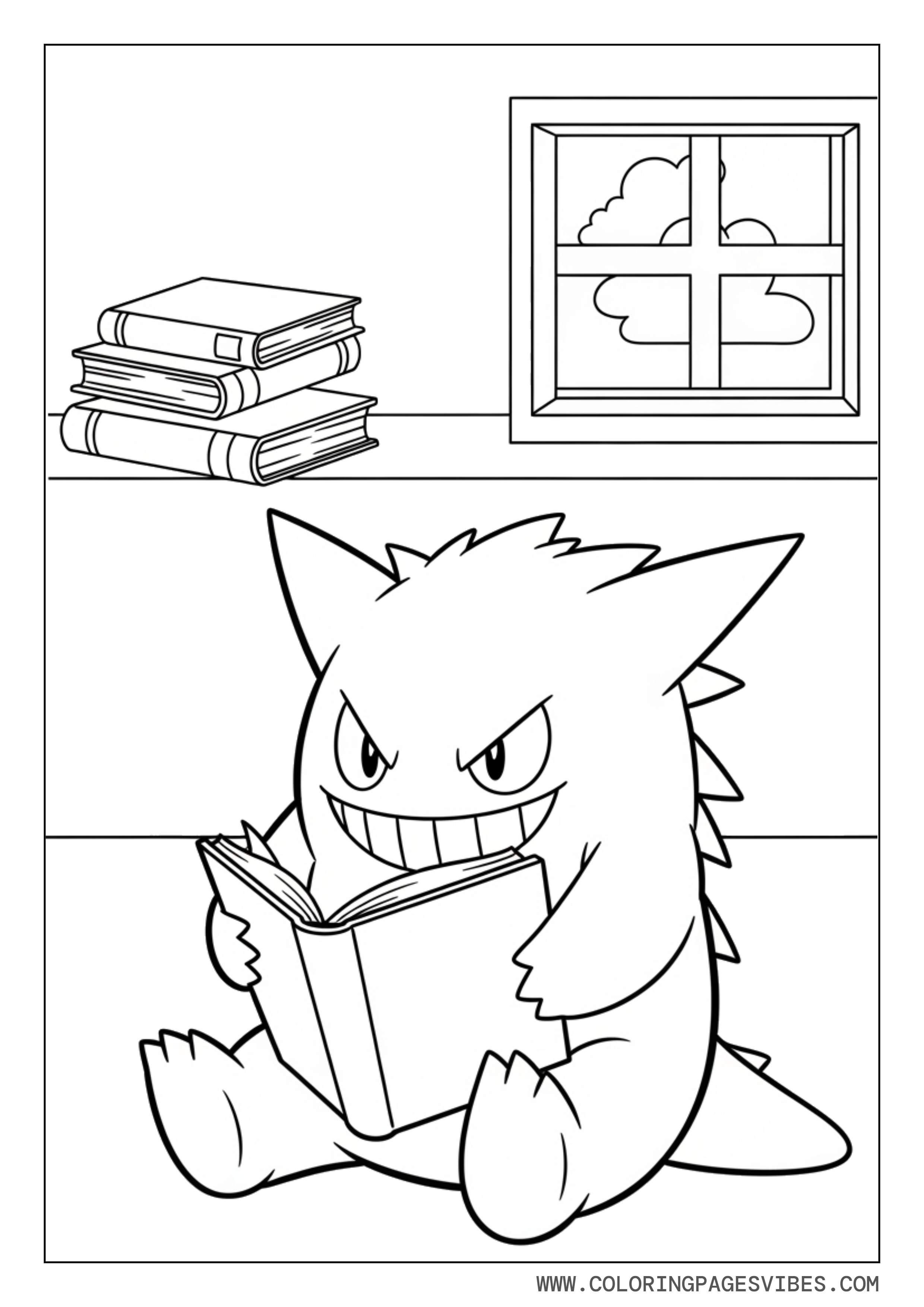 Reading Time Gengar
