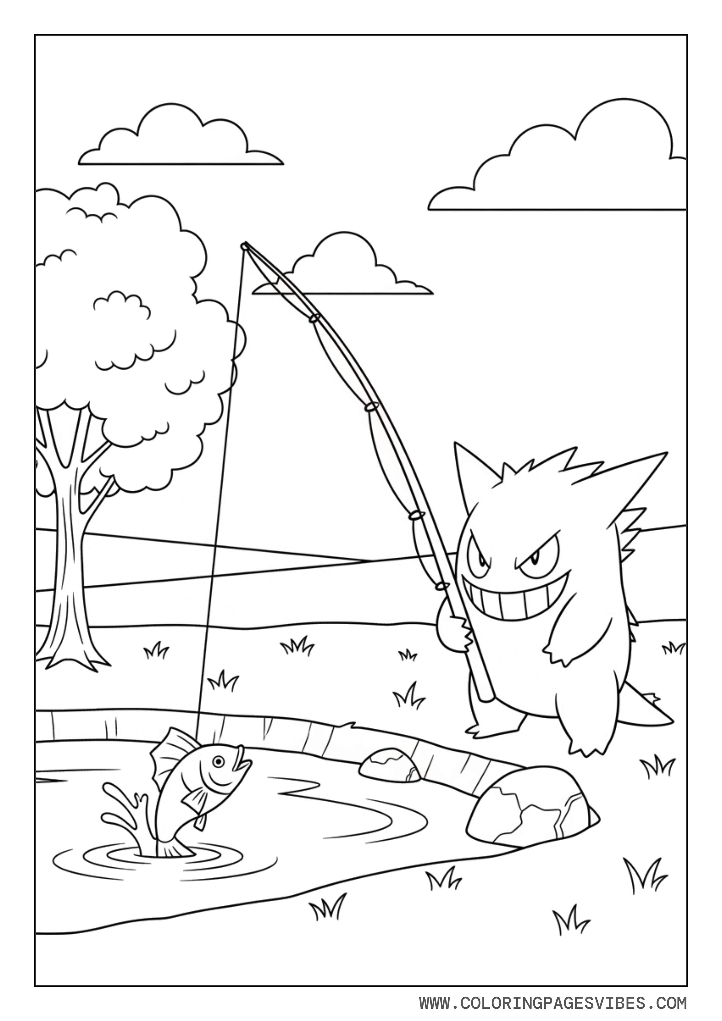 Fishing Gengar
