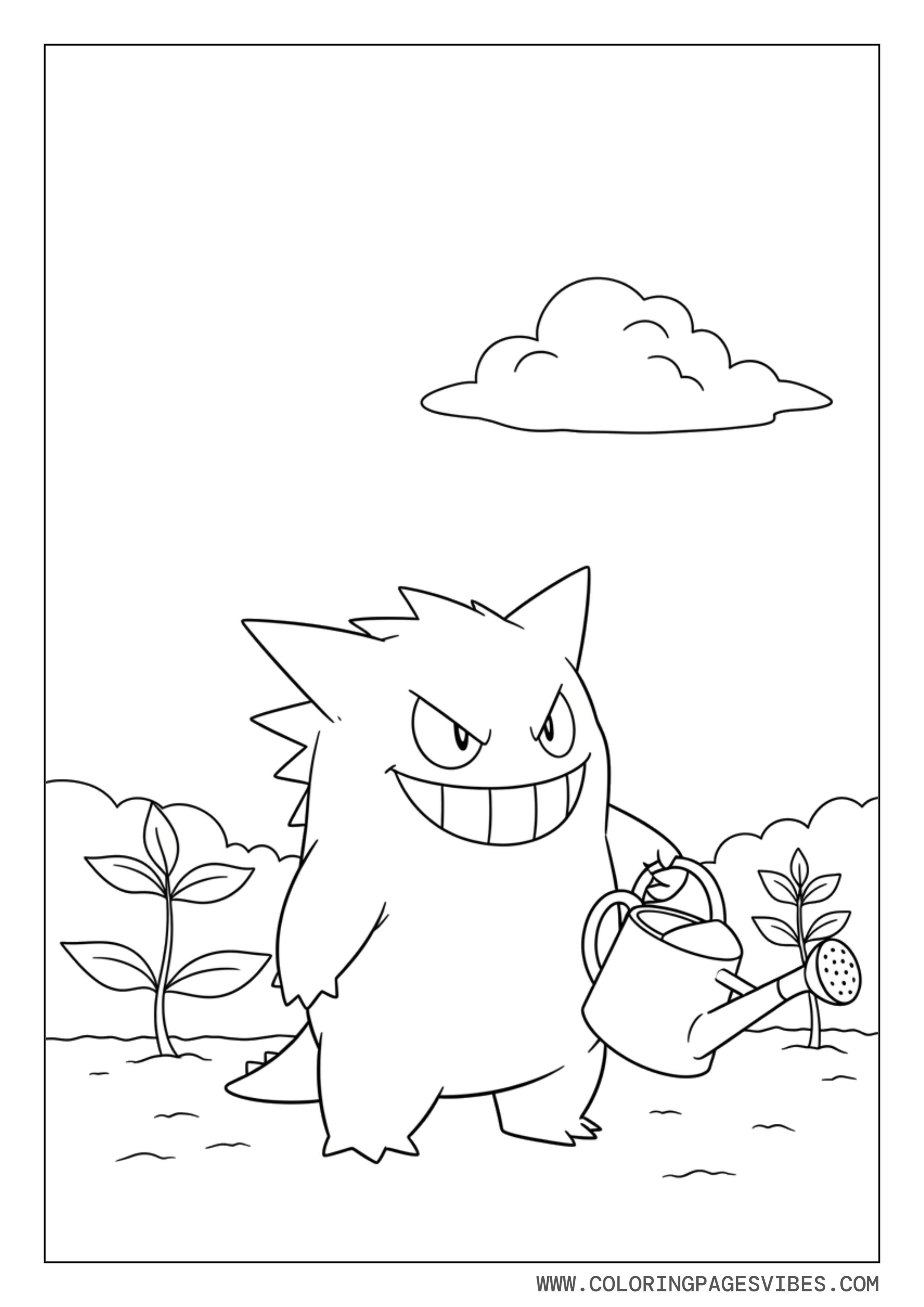 Gardening Gengar