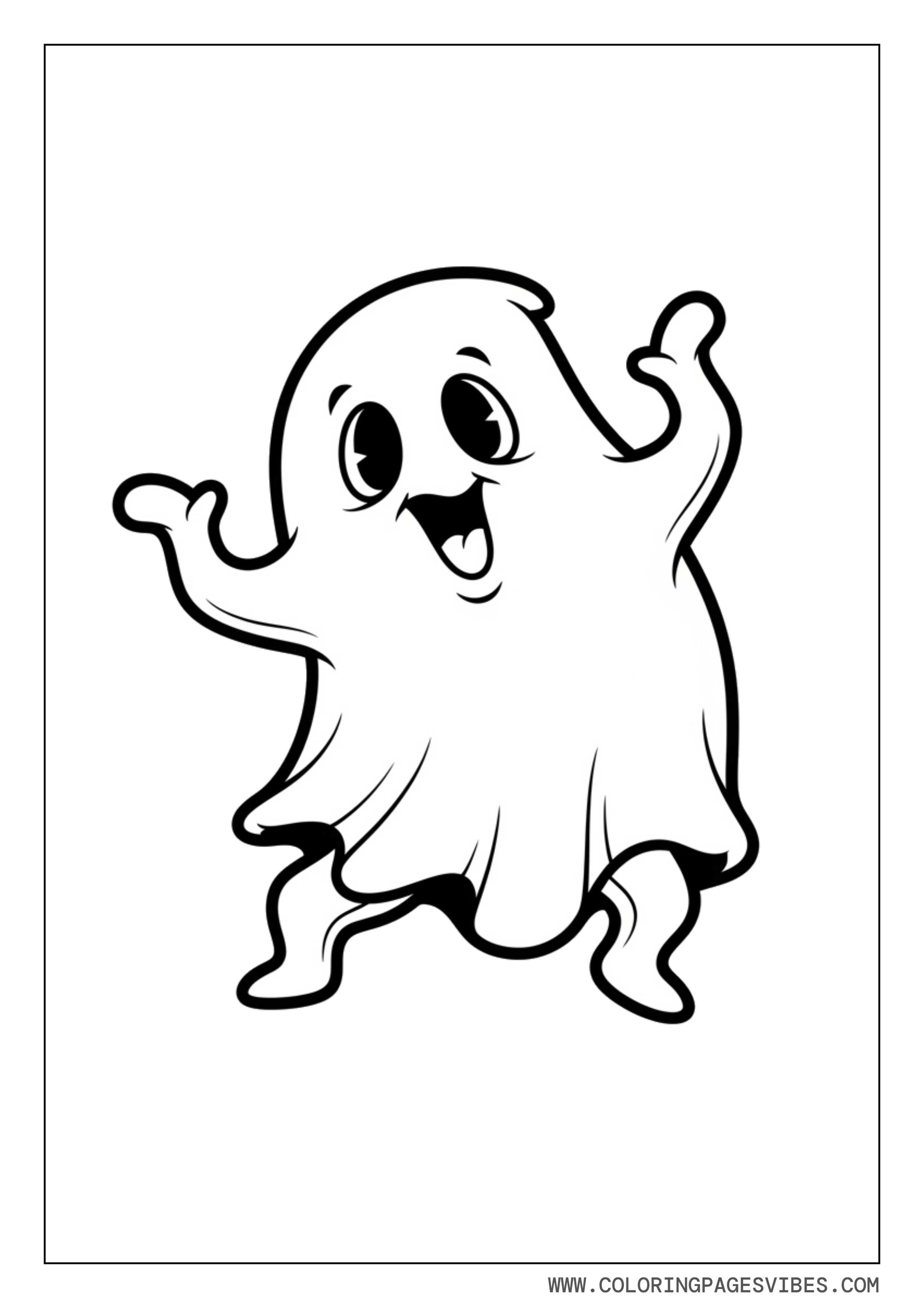 Funny Dancing Ghost