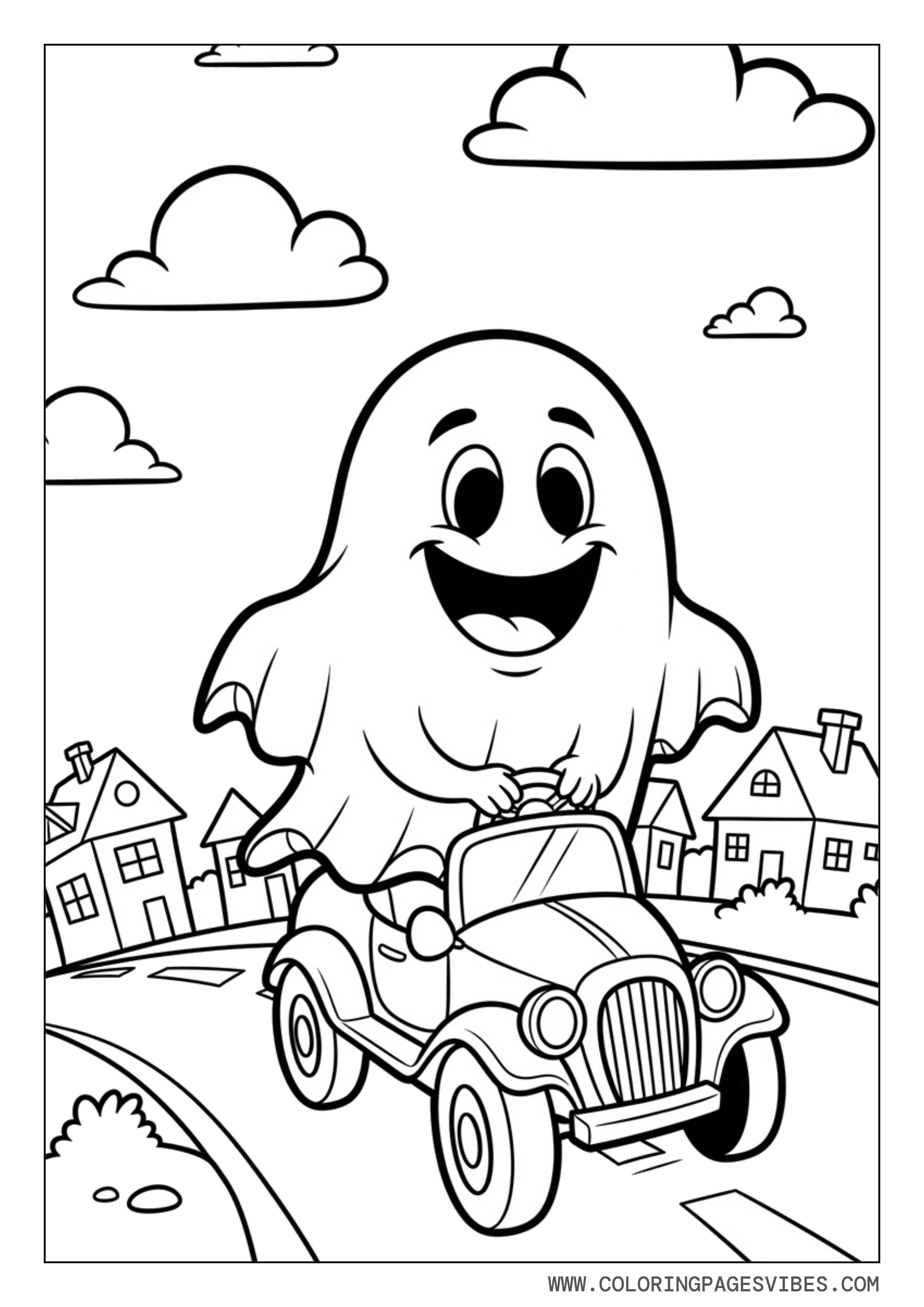 Ghost Driving a Toy Car