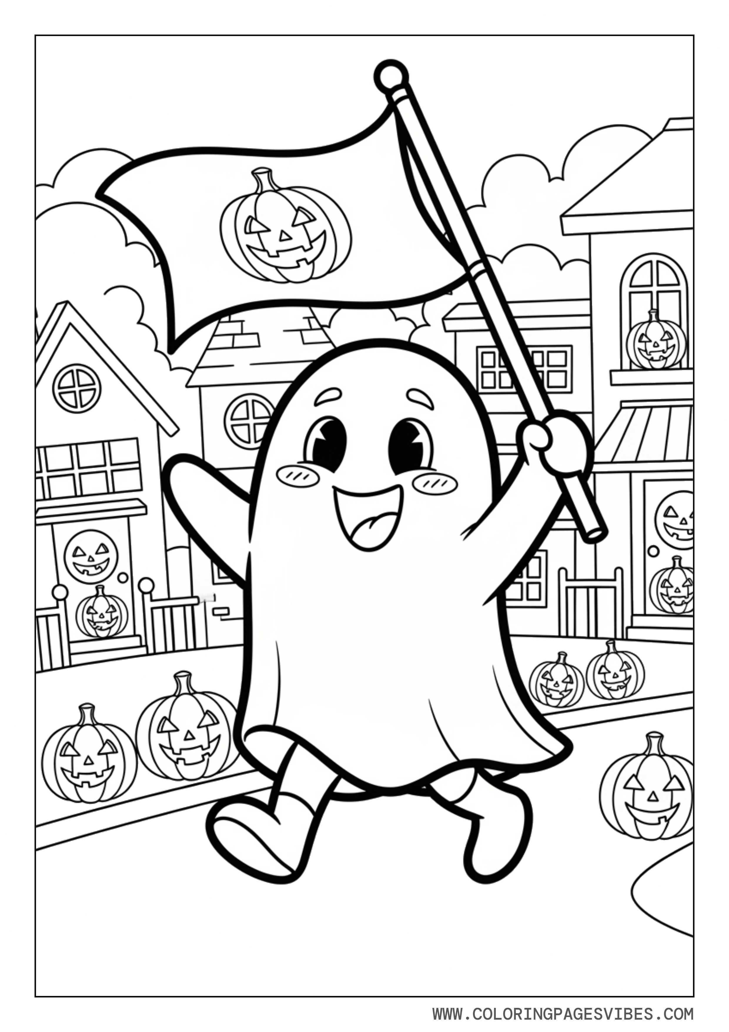 Ghost Halloween Parade