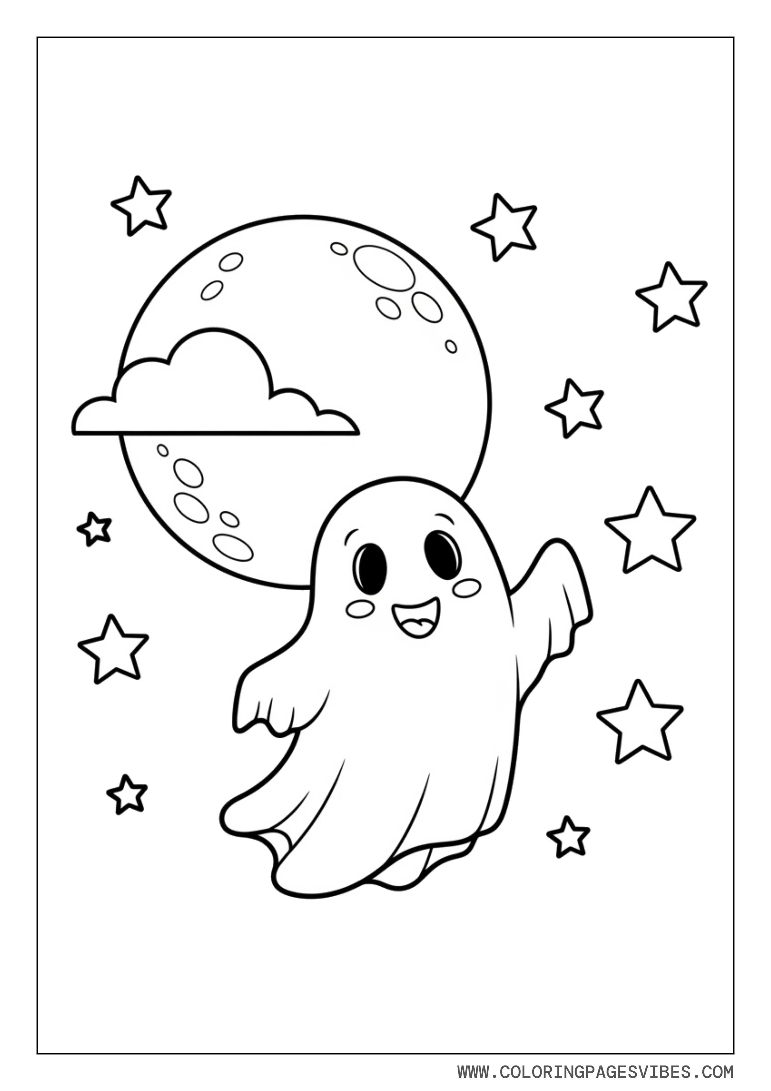 Ghost Under the Moon