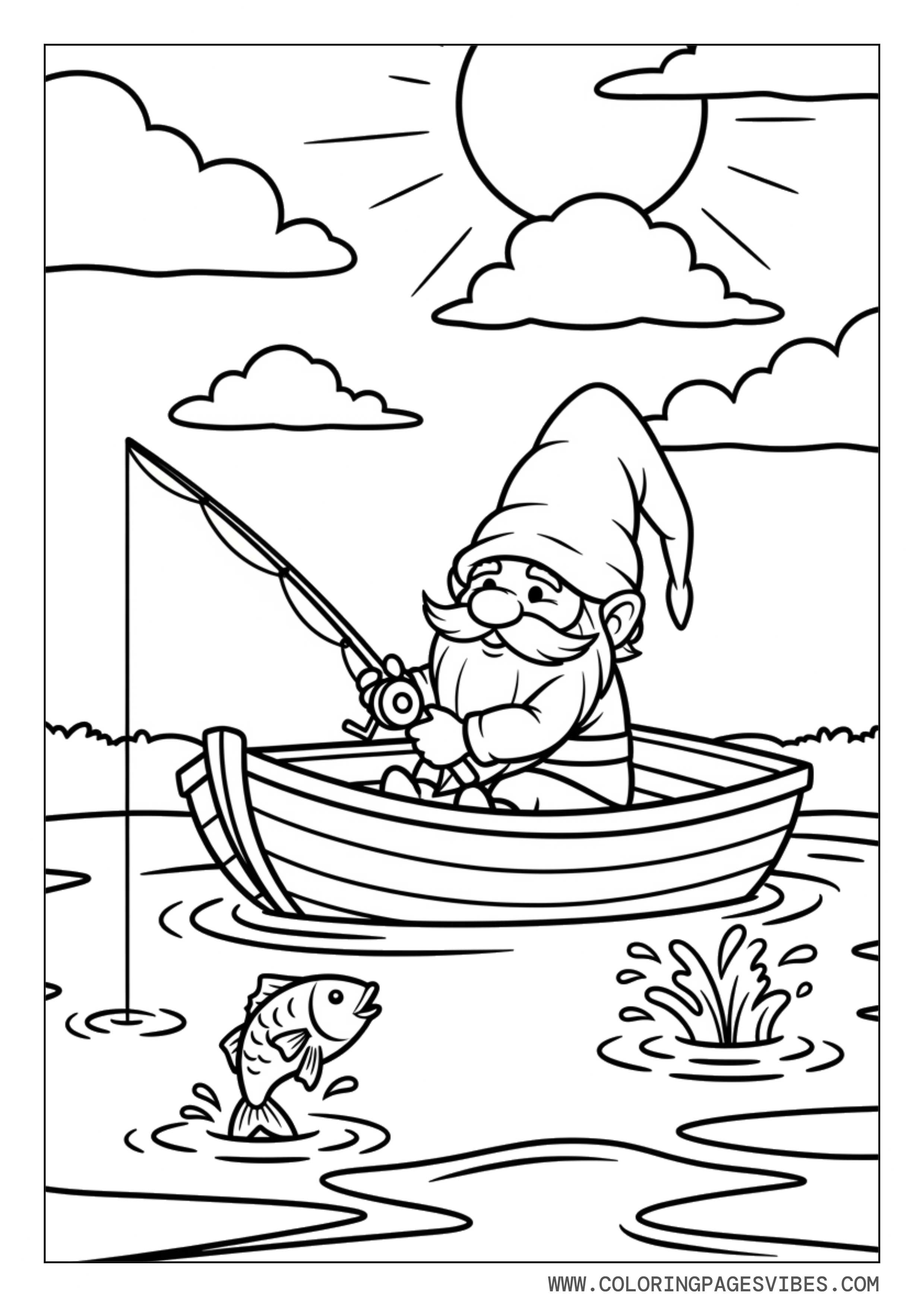 Fishing Boat Gnome