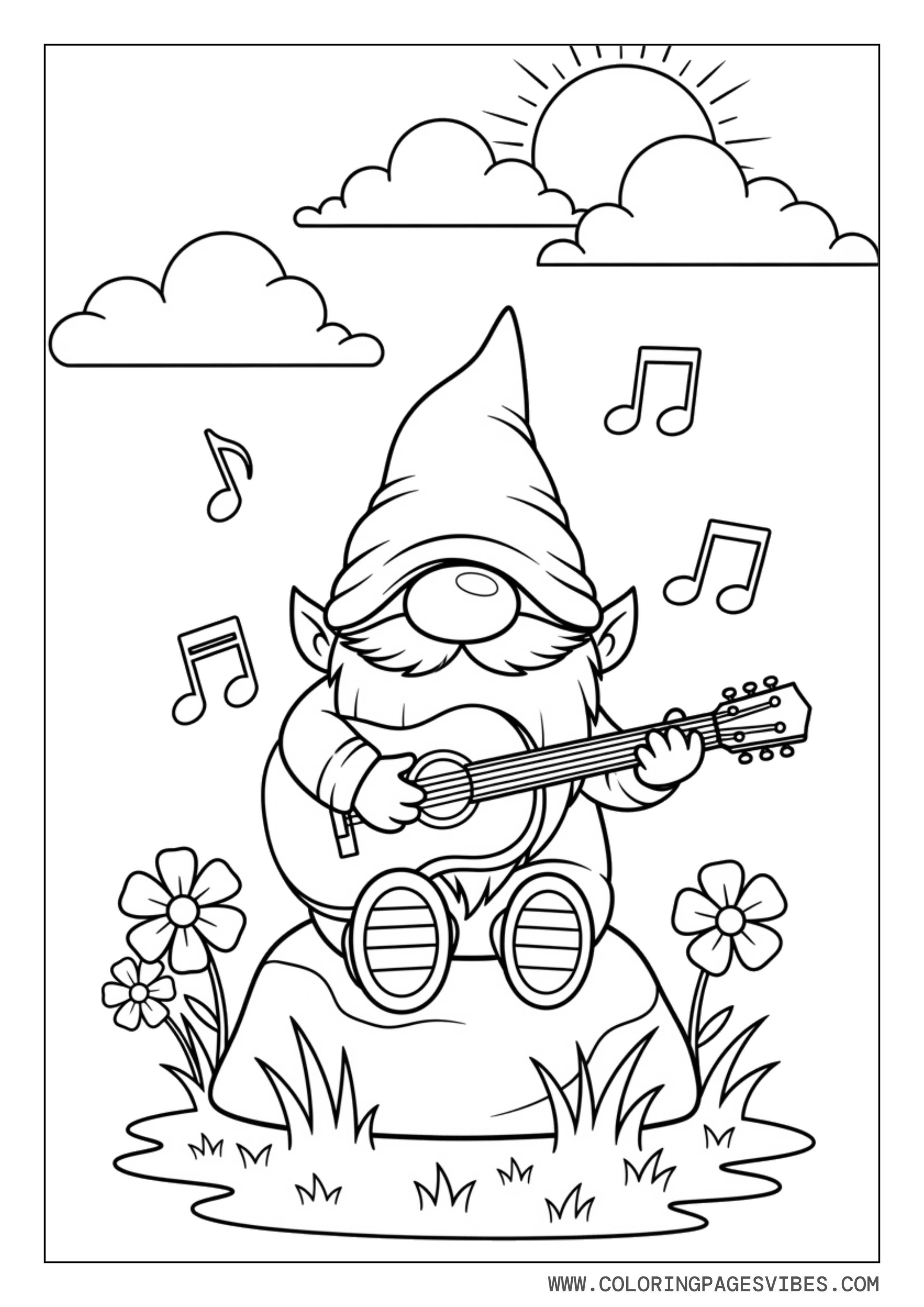 Music Guitar Gnome