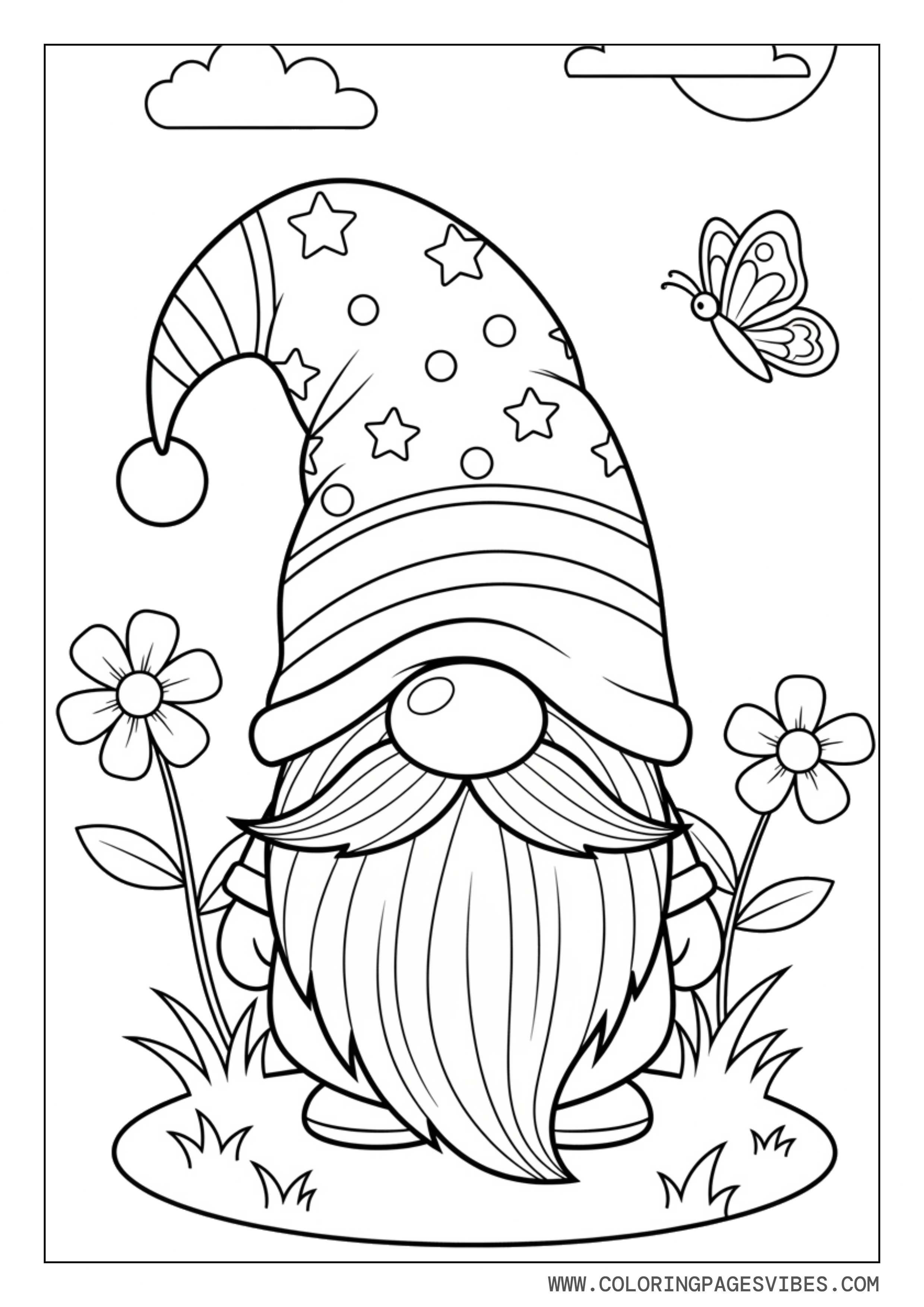Pattern Hat Gnome