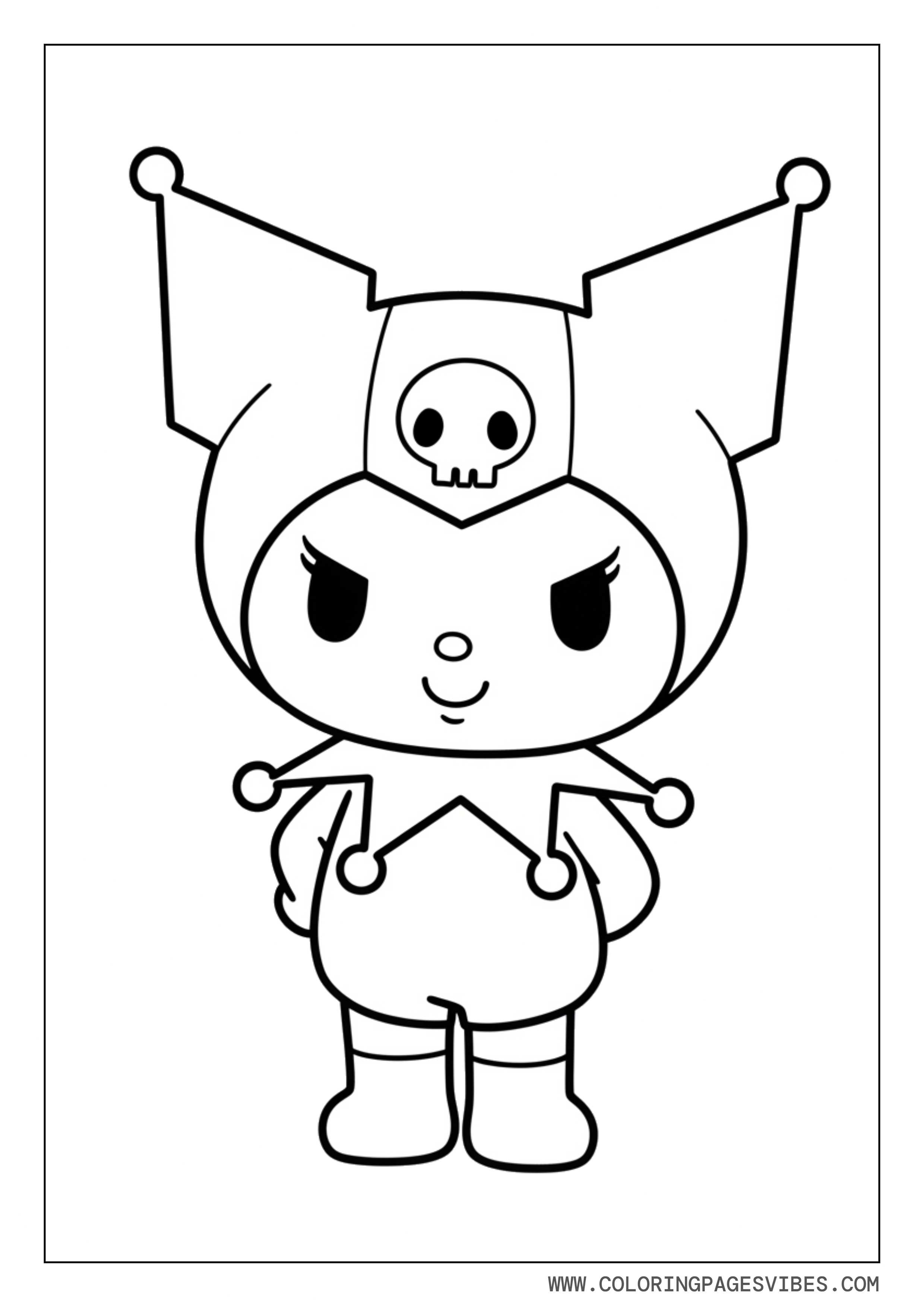 Cute Kuromi Standing