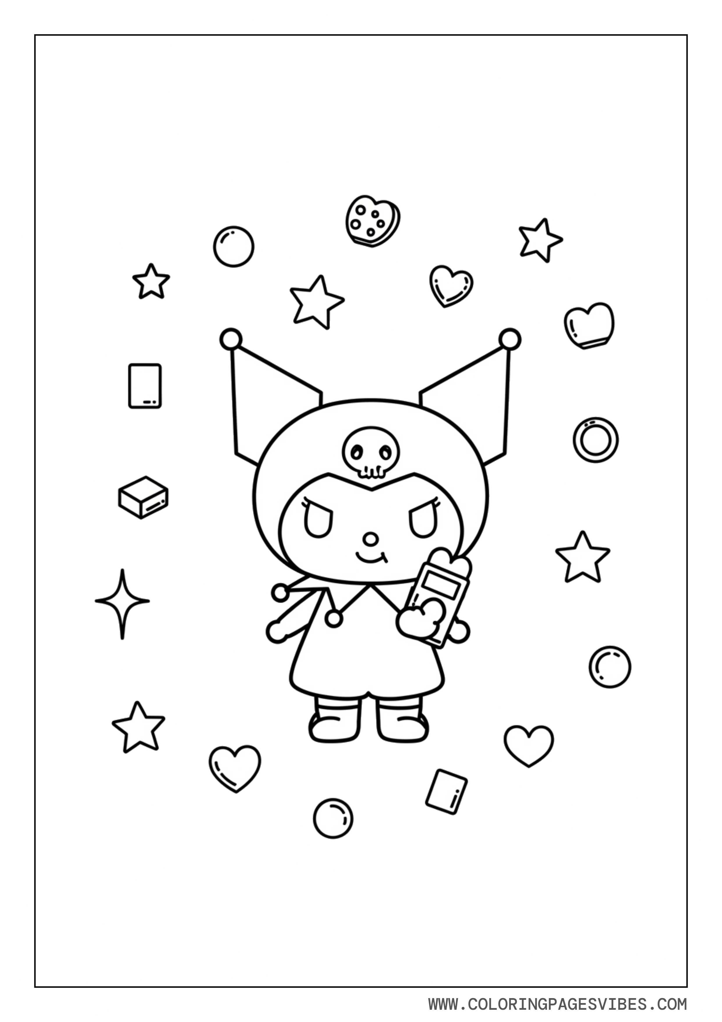 Kuromi Activity Style Page