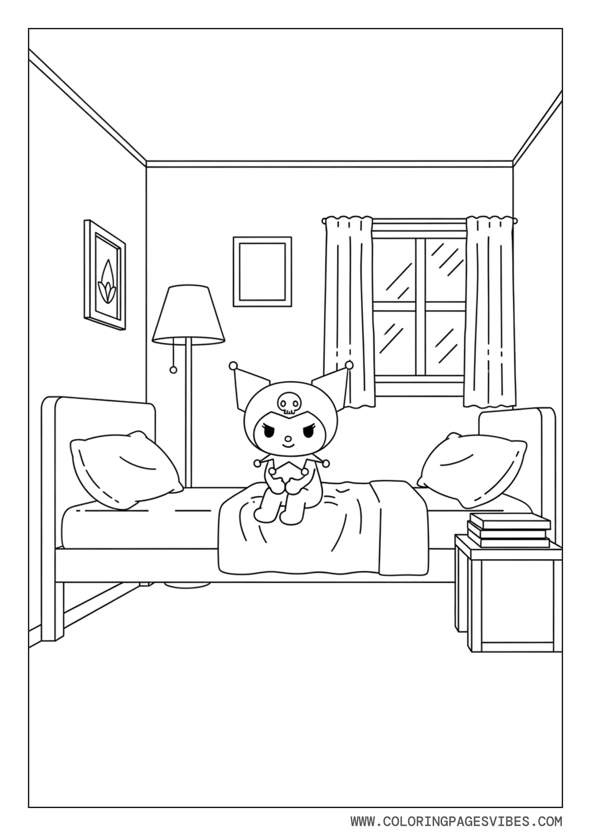 Kuromi Cozy Room Aesthetic