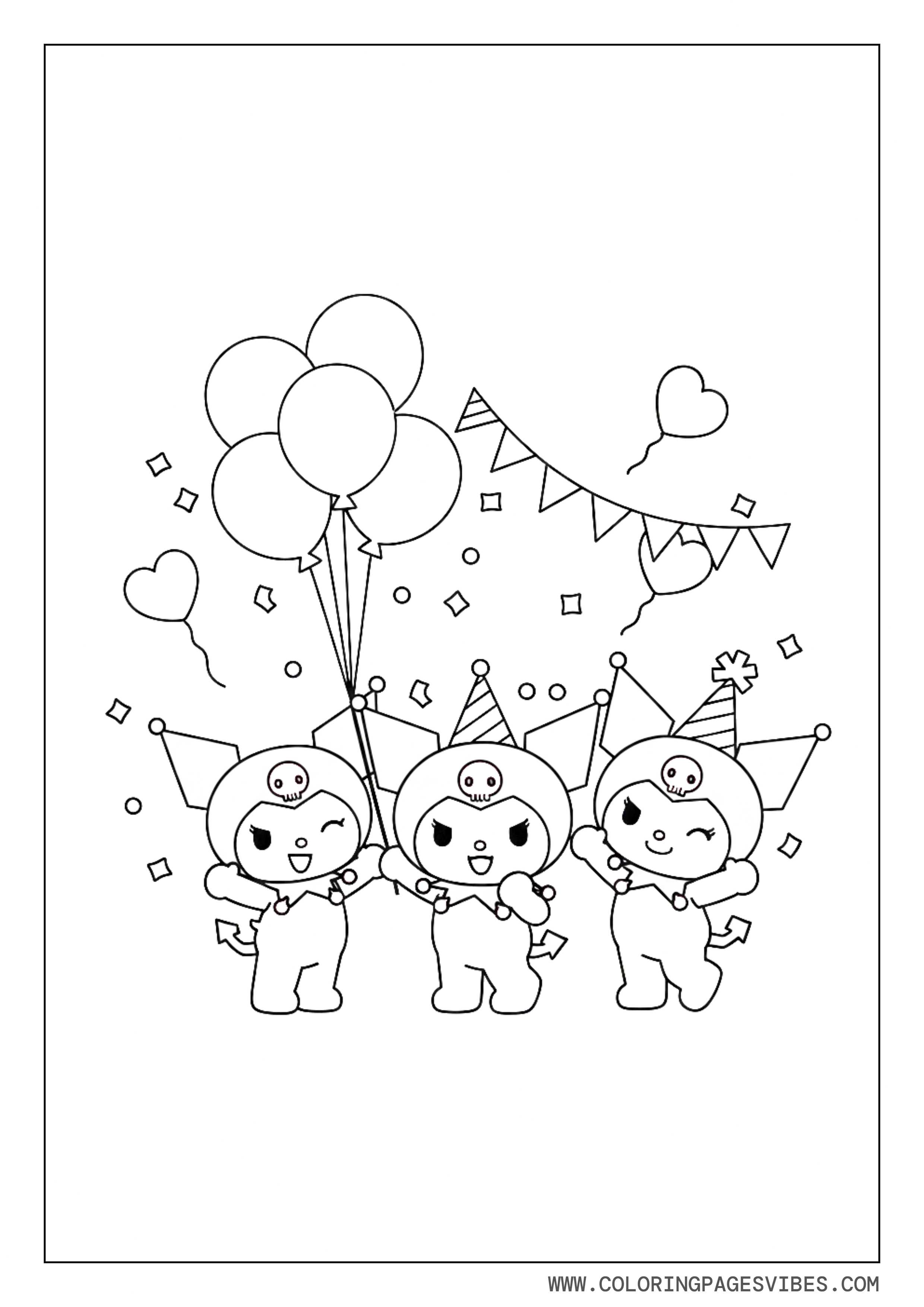 Kuromi Friends Celebration Party